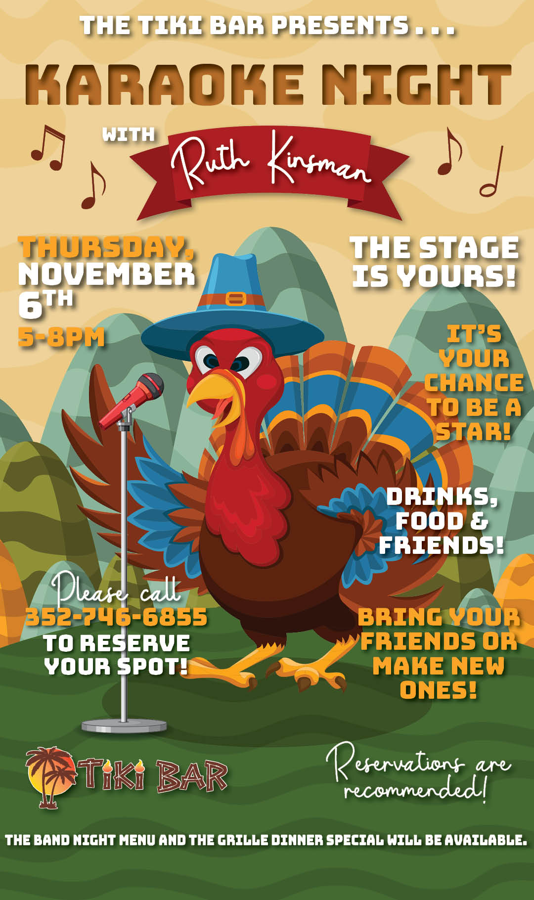 Karaoke Night November 2025 Kiosk