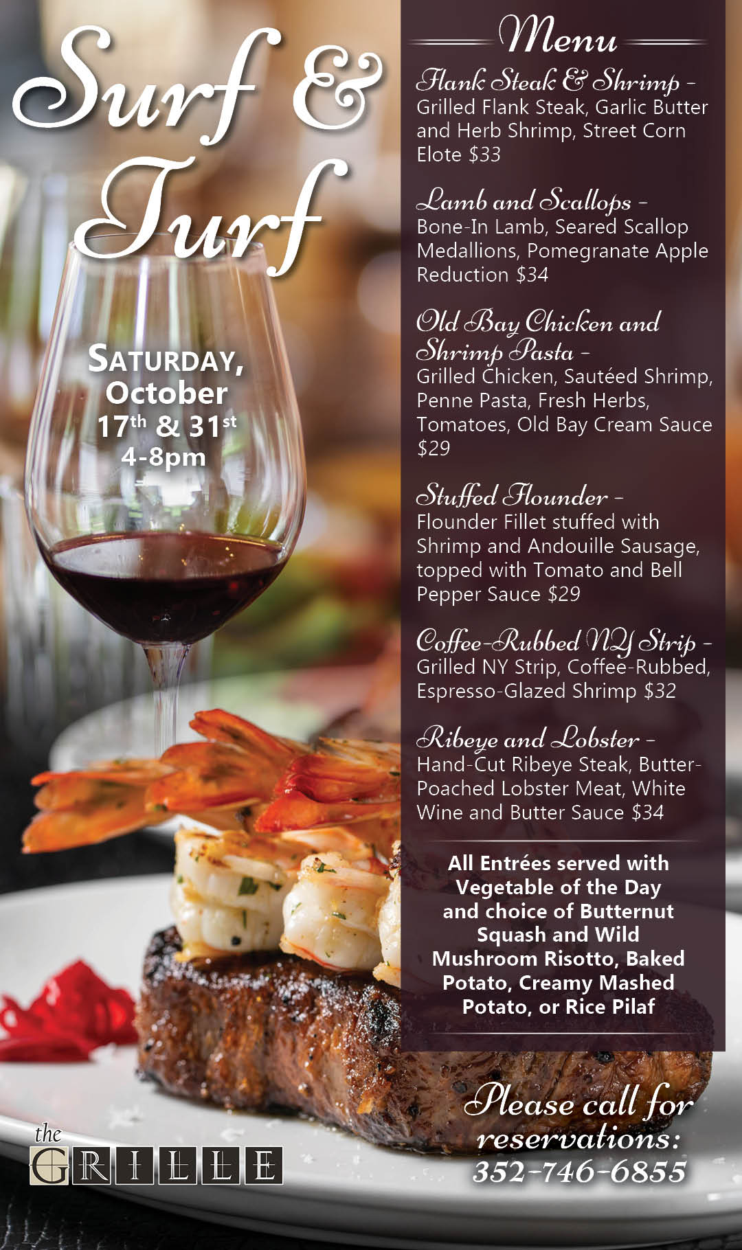 Surf and Turf Oct 17 2026 KIOSK2