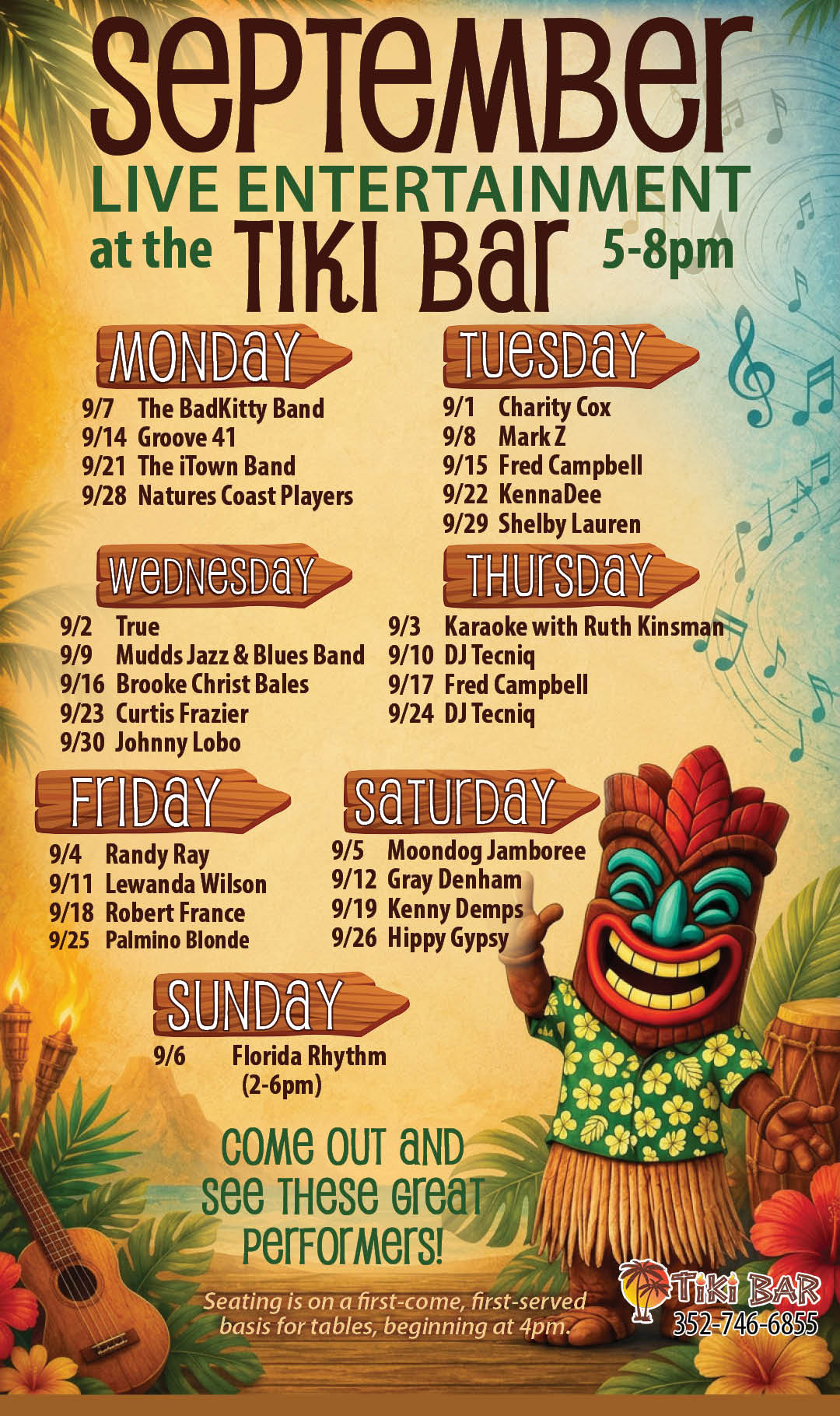 Tiki Ent. Sept Kiosk