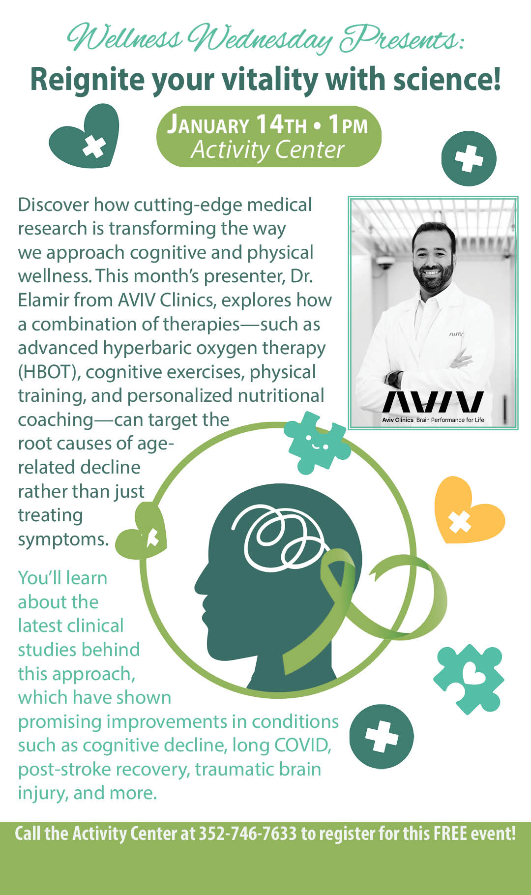 Wellness Wednesday January 2026 kiosk