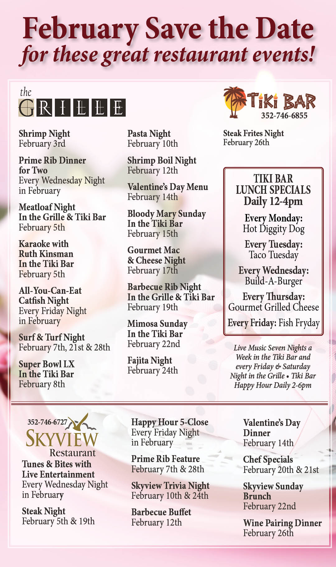 Save the Date Feb 2026 Kiosk