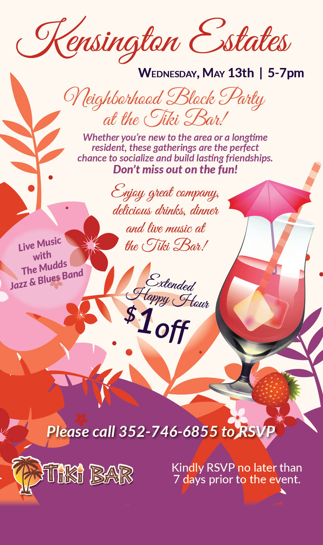 Kensington Estates block Party May 13 kiosk