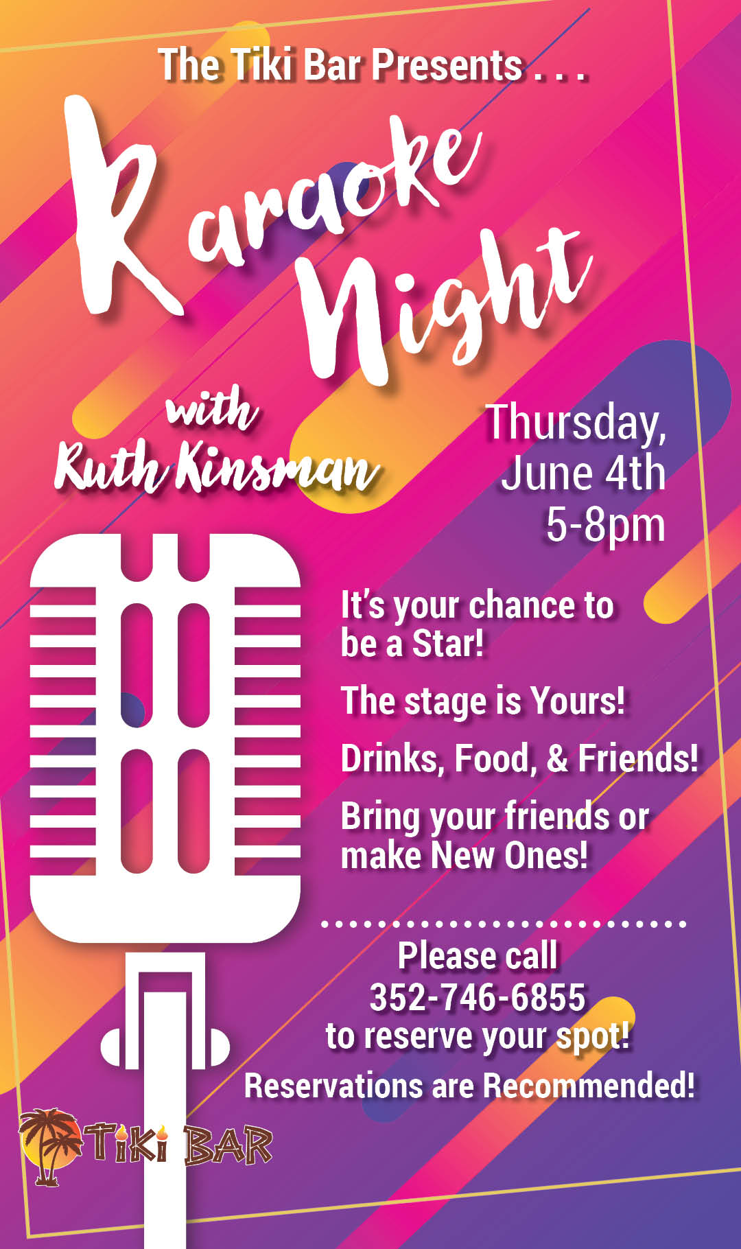 Karaoke Night June 2026 Kiosk