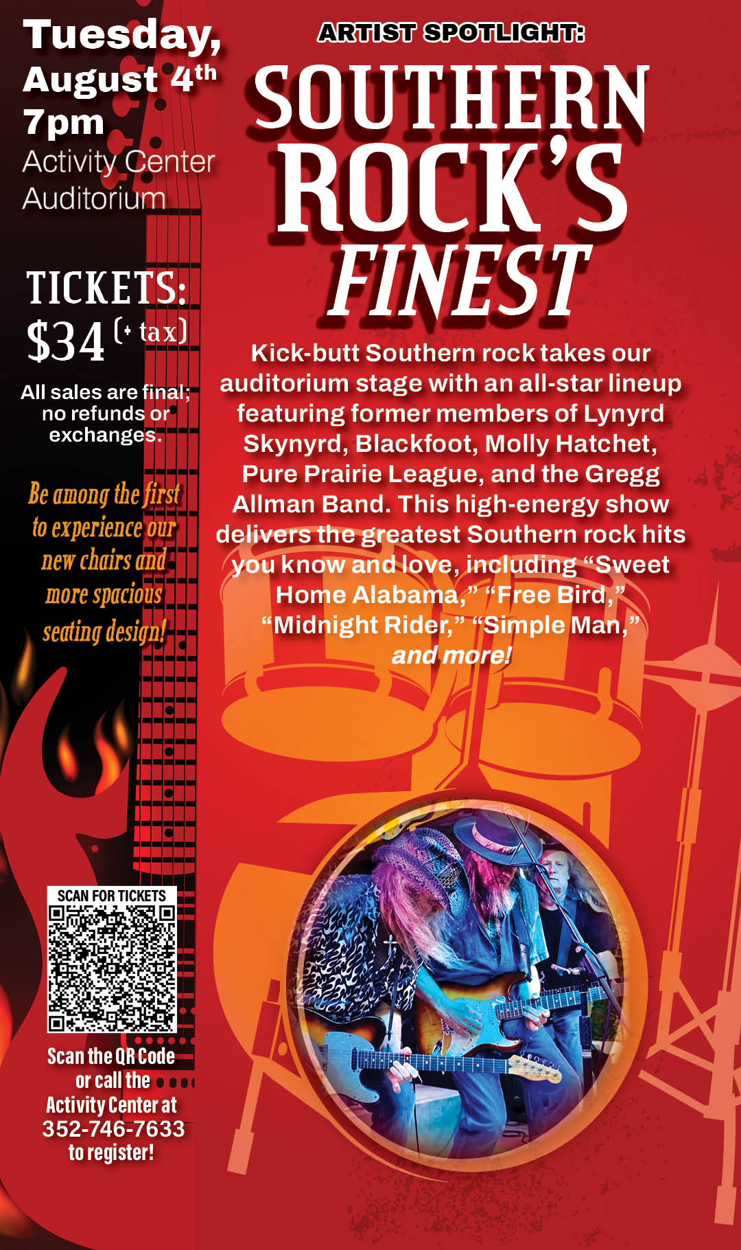 Southern Rock's Finest August 2026 Kiosk