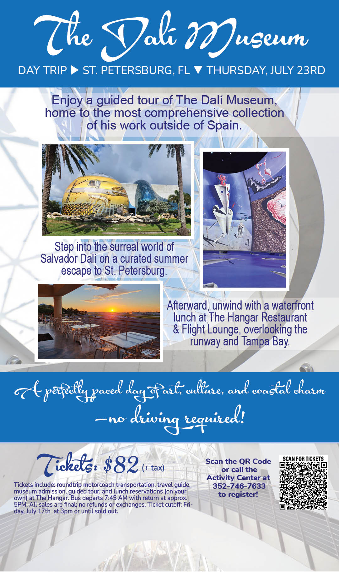 Dali Museum July 2026 kiosk