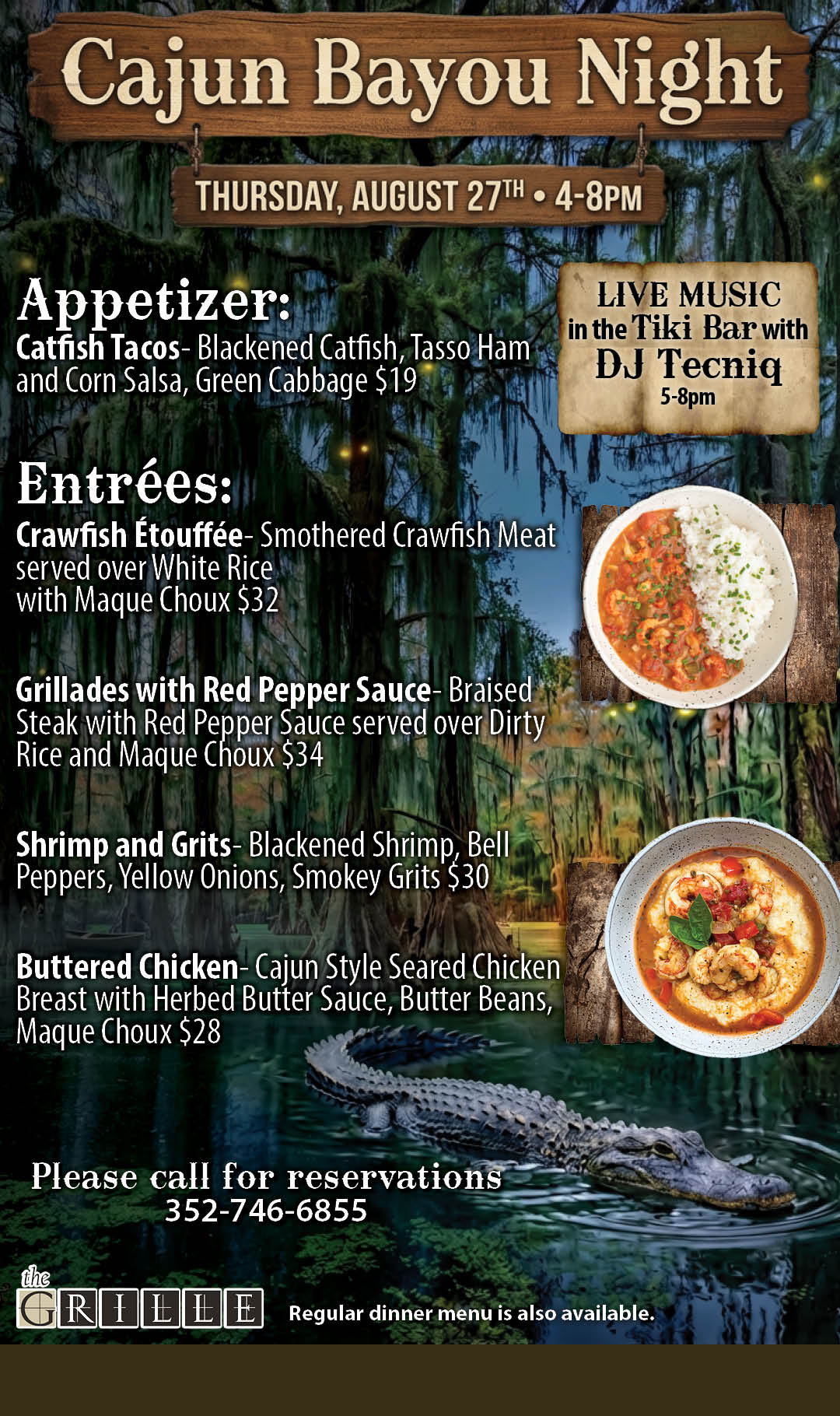 Bayou Night August Kiosk