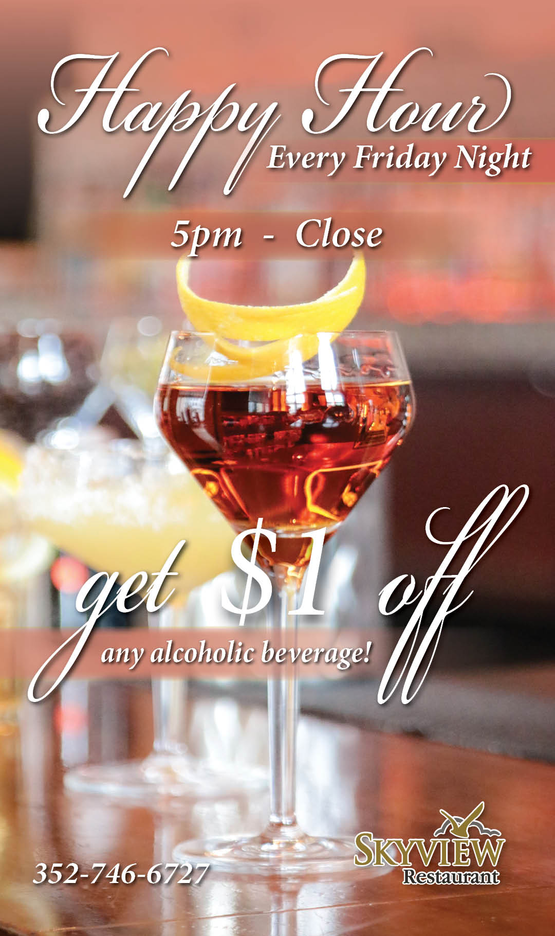 Happy Hour November 2025 Kiosk