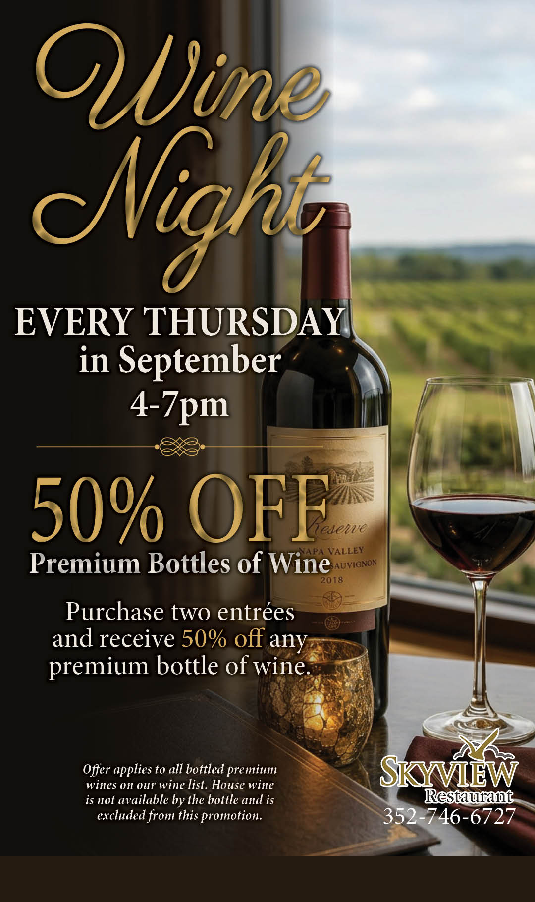 Thurs Wine Night Kiosk