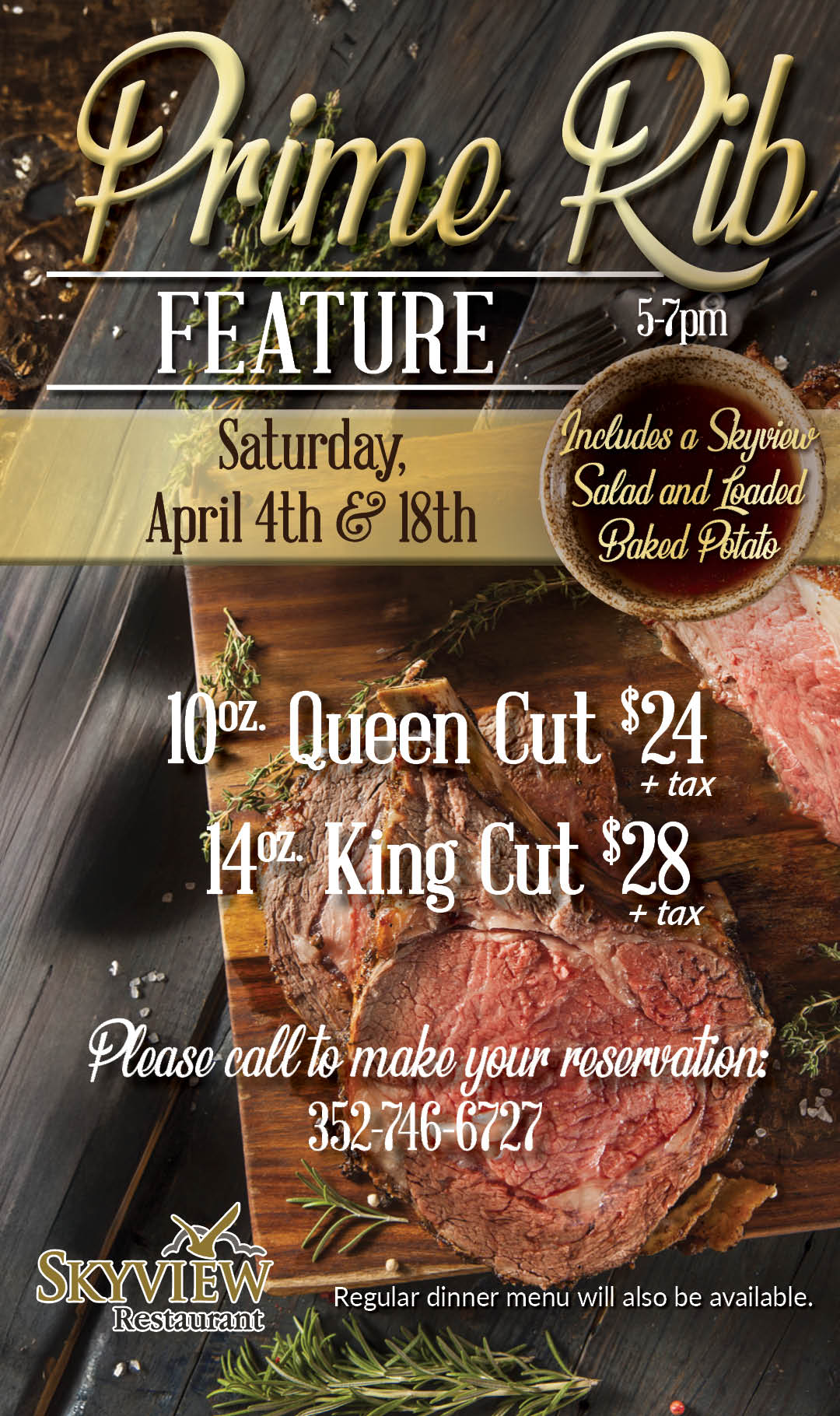 Prime Rib Feature April 2026 Kiosk