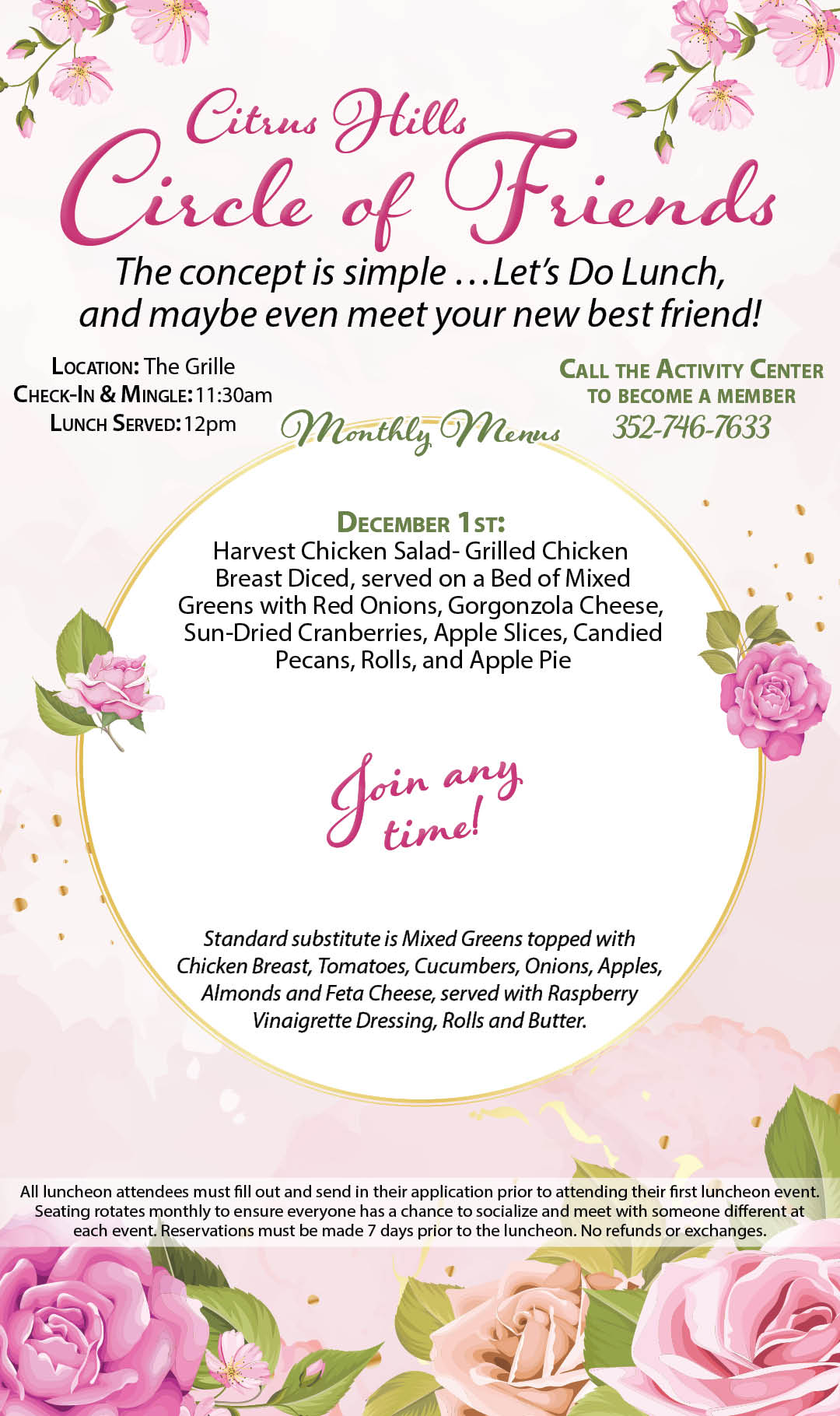 Circle of Friends Meeting July-December 2025 KIOSK 6