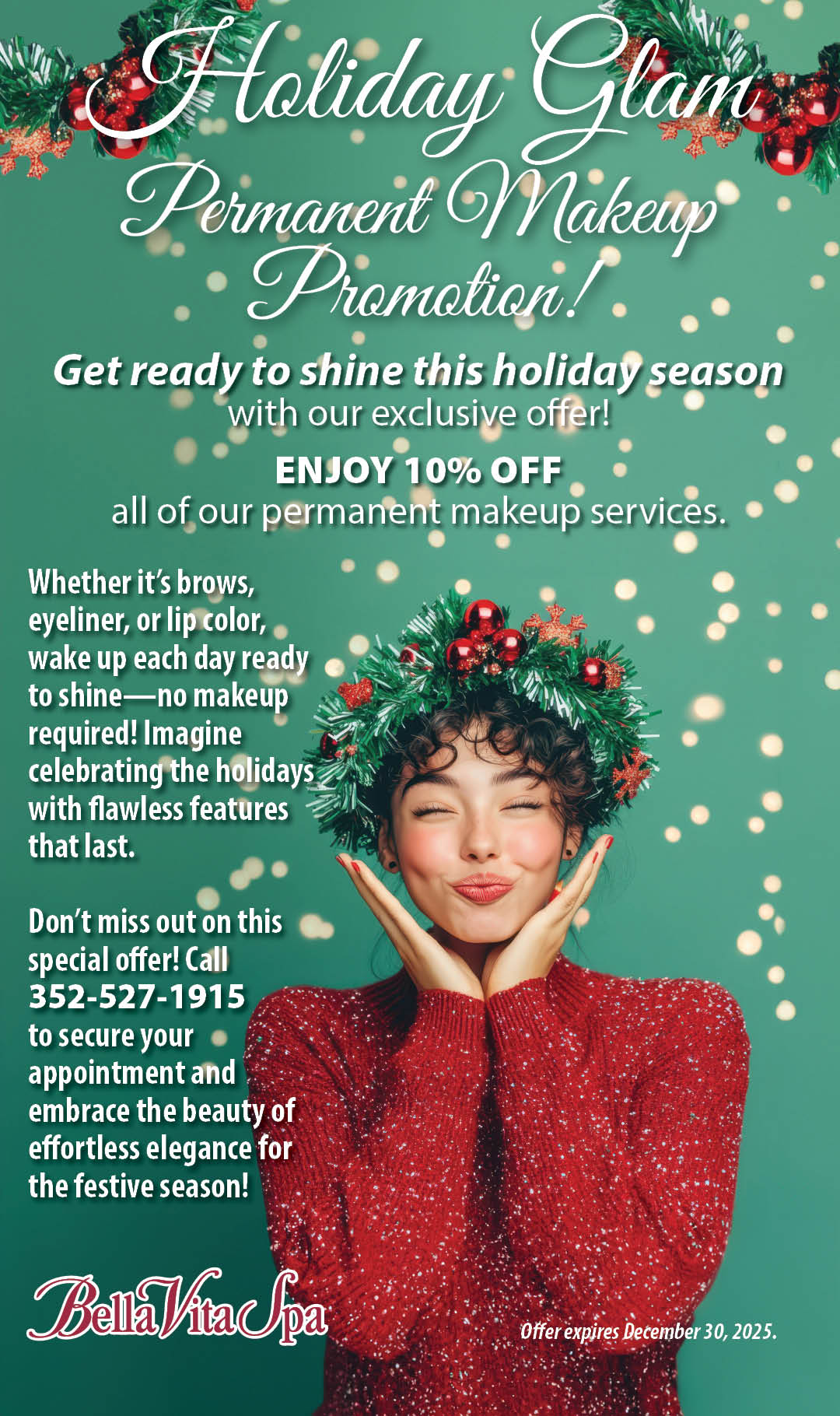 Holiday Glam 2025 Kiosk