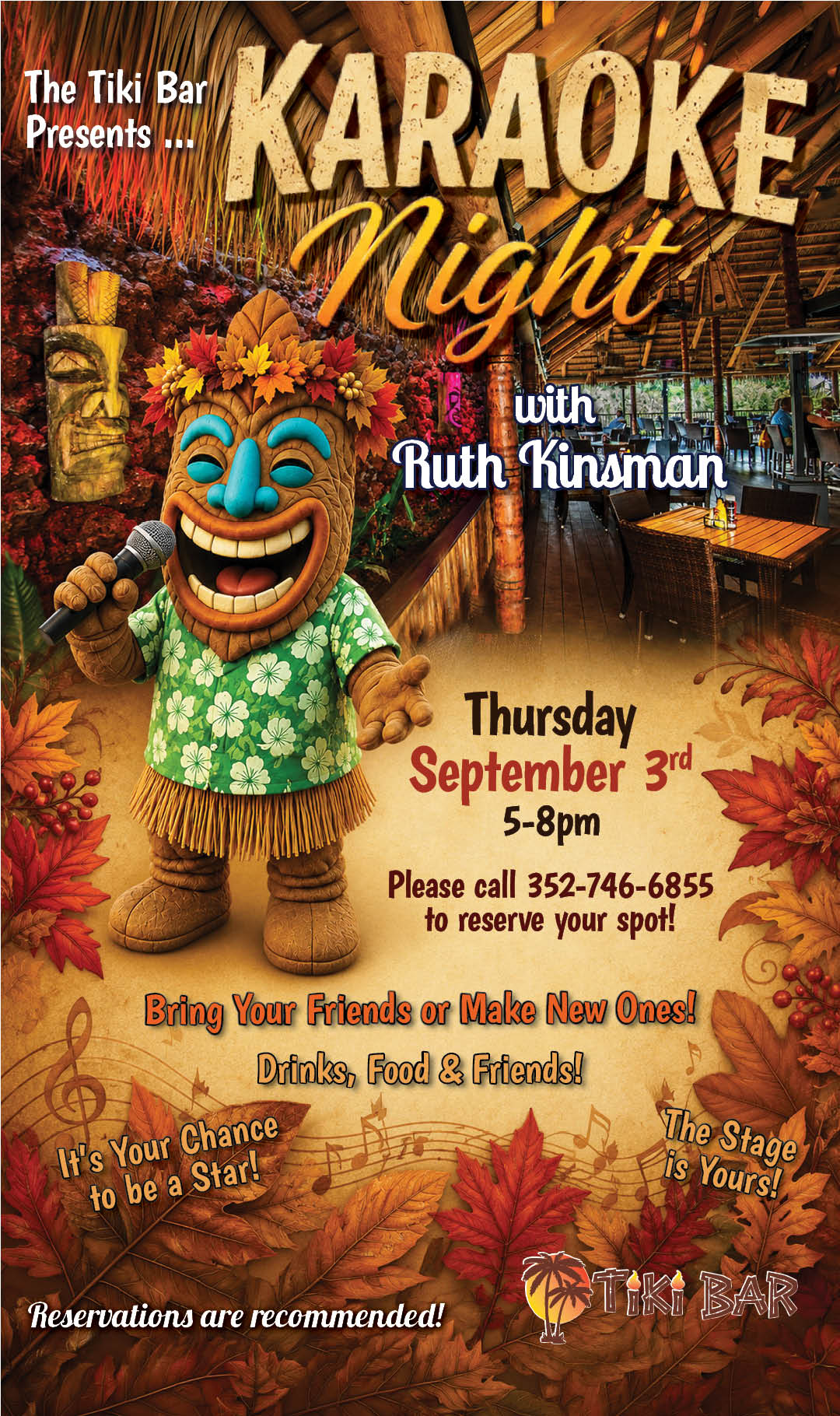Karaoke Night September 2026 Kiosk