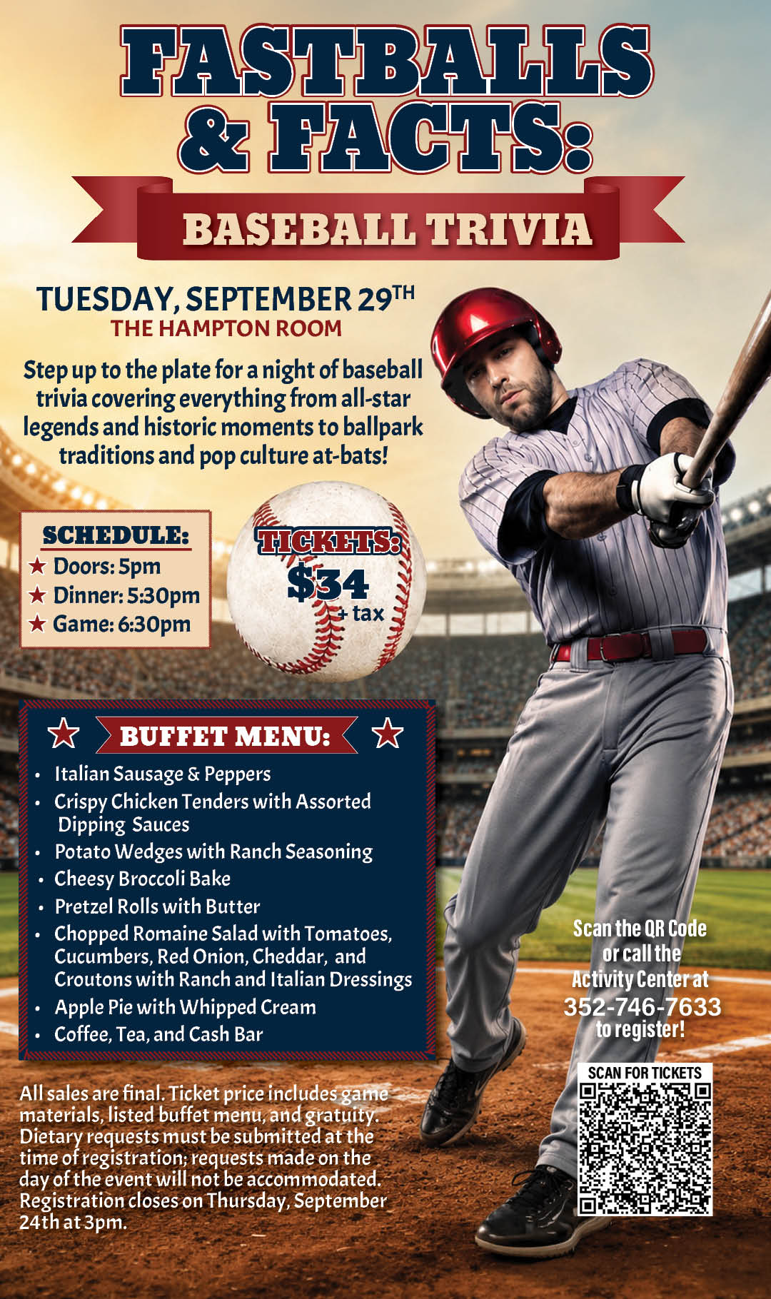 Fastballs & Facts Baseball Trivia Sept 2026 Kiosk