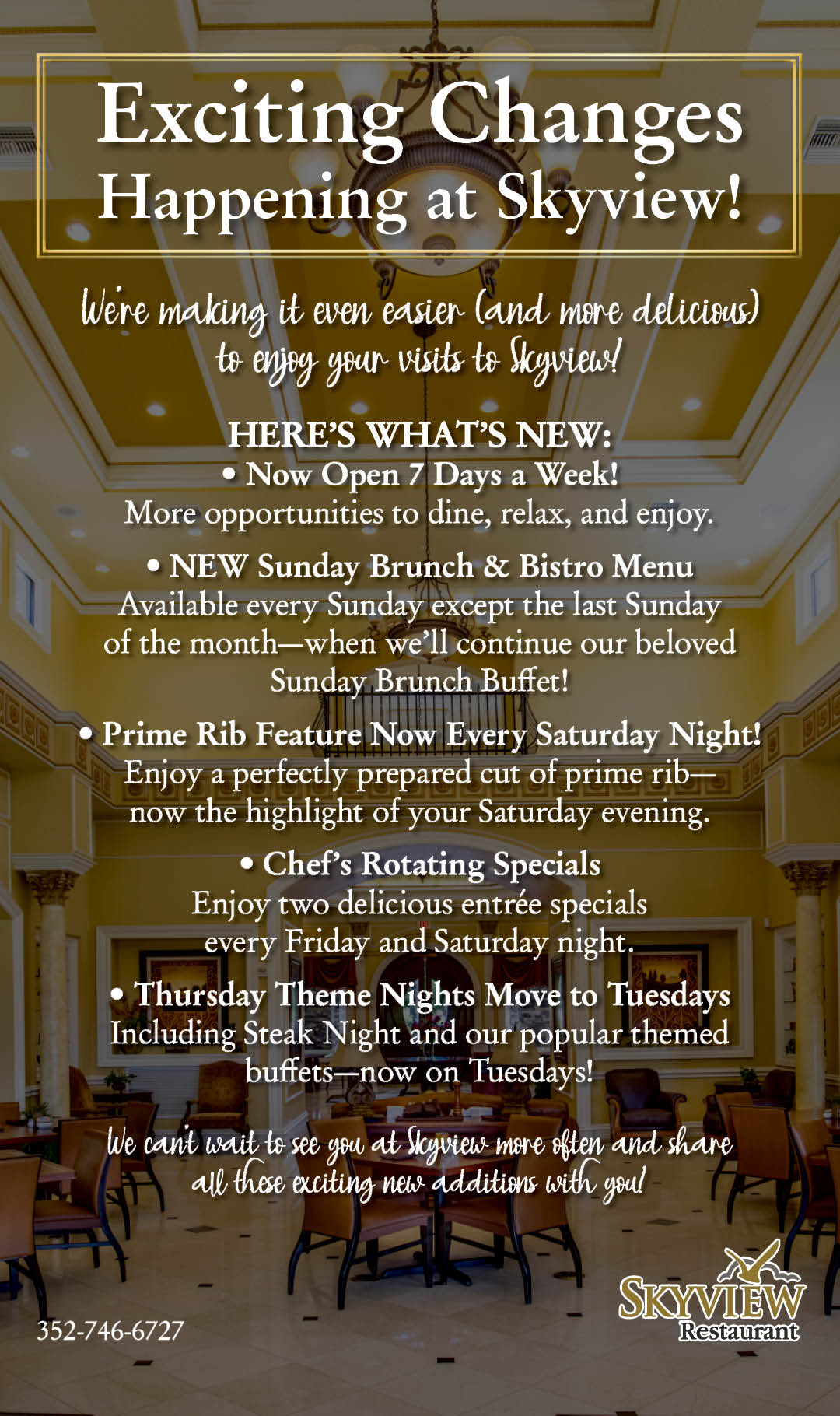 Skyview Changes April 2026 Kiosk