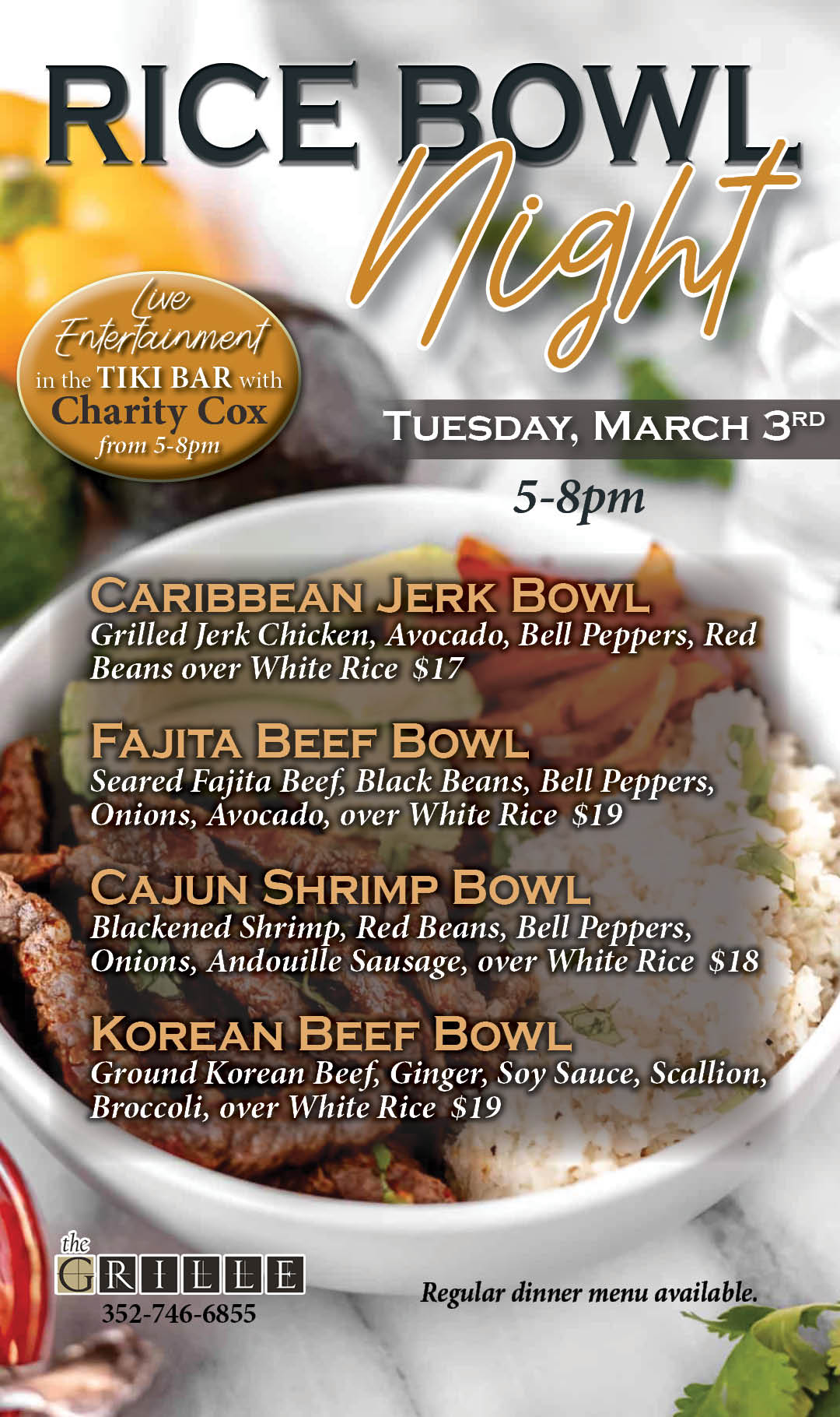 Rice Bowl Night March 2026 Kiosk