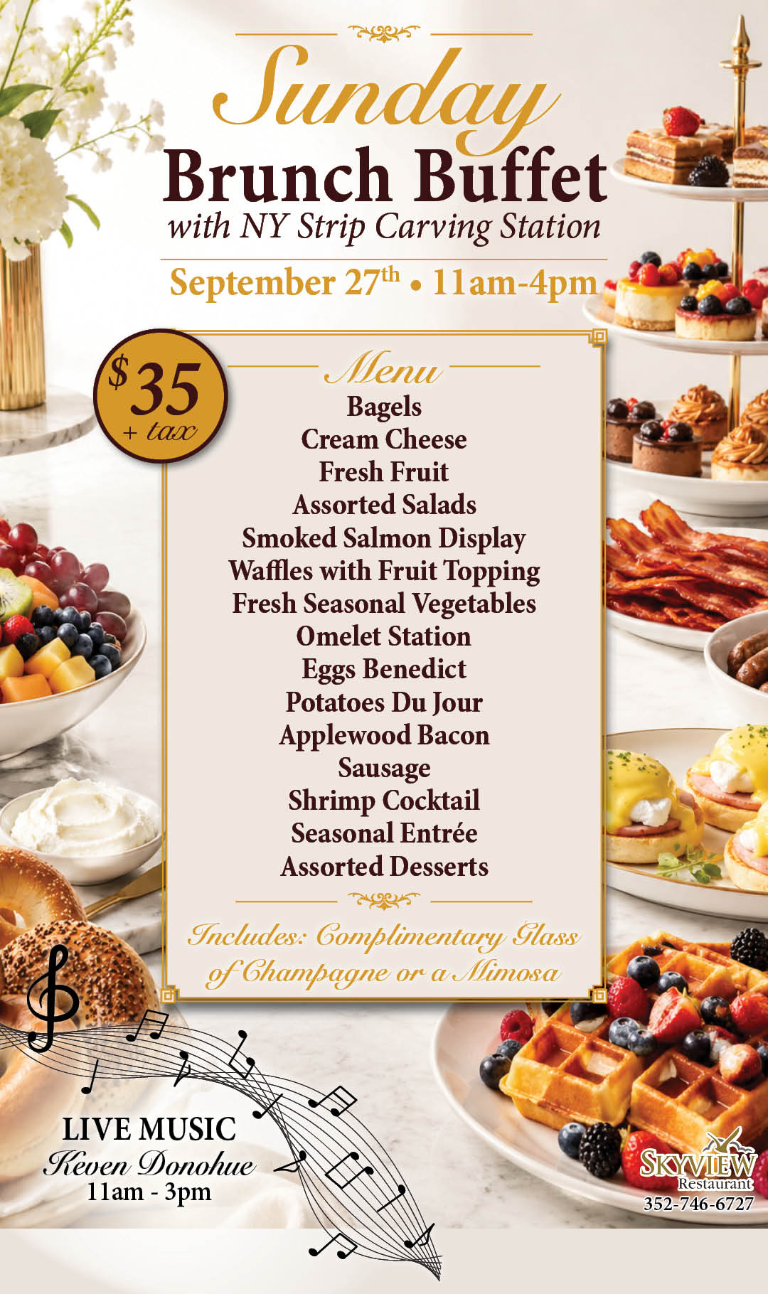 Brunch Buffet Sept Kiosk