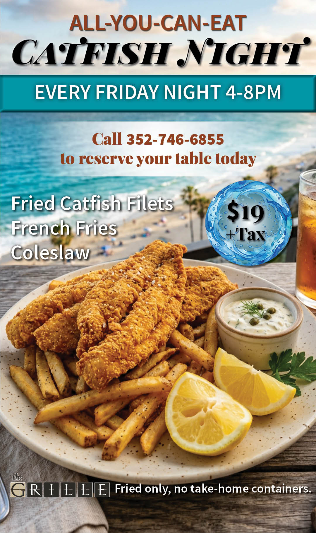 AYCE Catfish May 2026 Kiosk