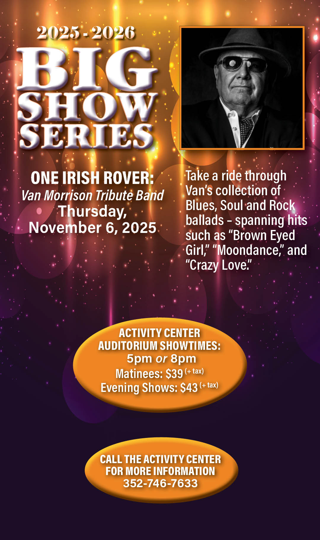 Big Show One Irish Rover 2025 Kiosk