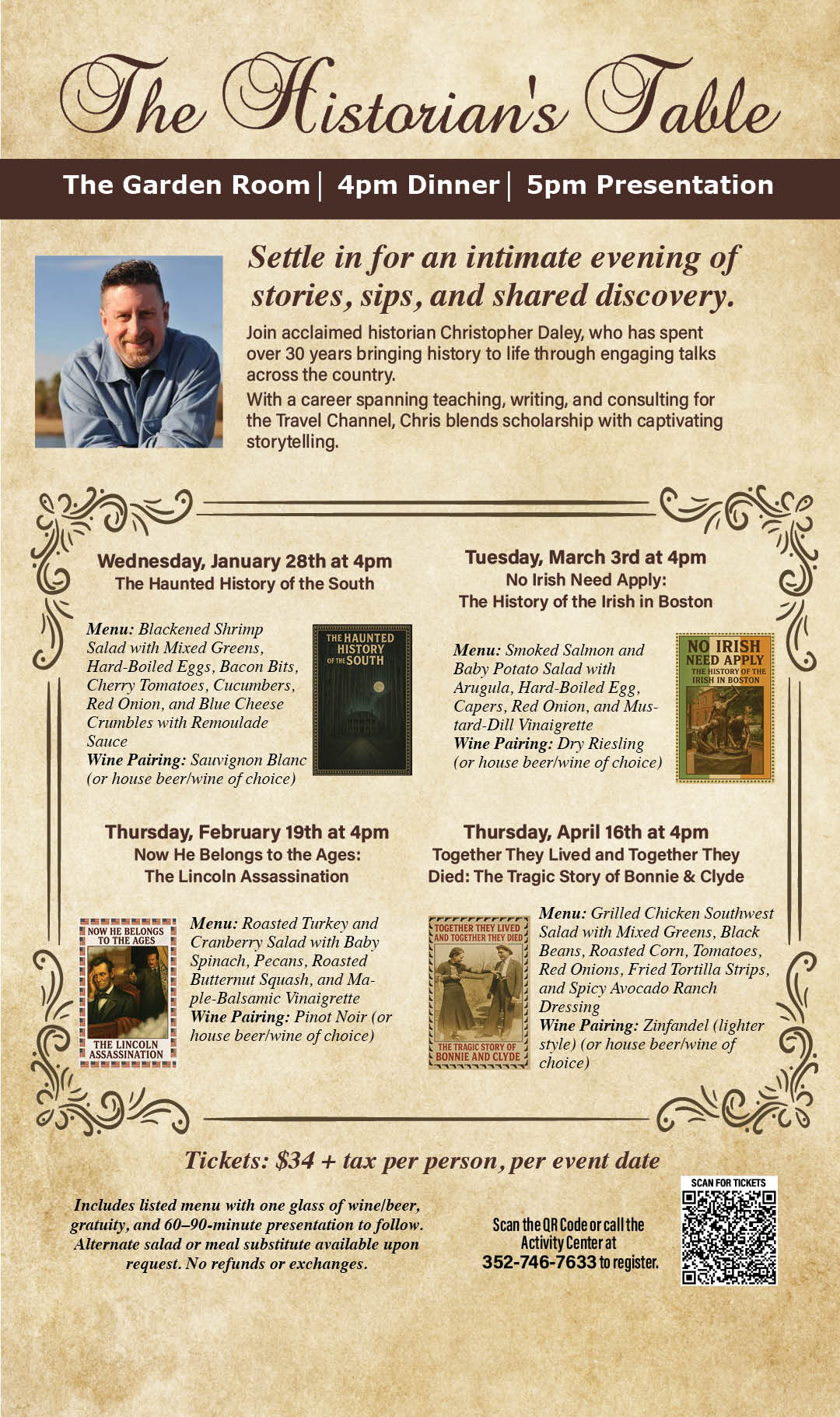 Historians Table Jan 2026 Kiosk