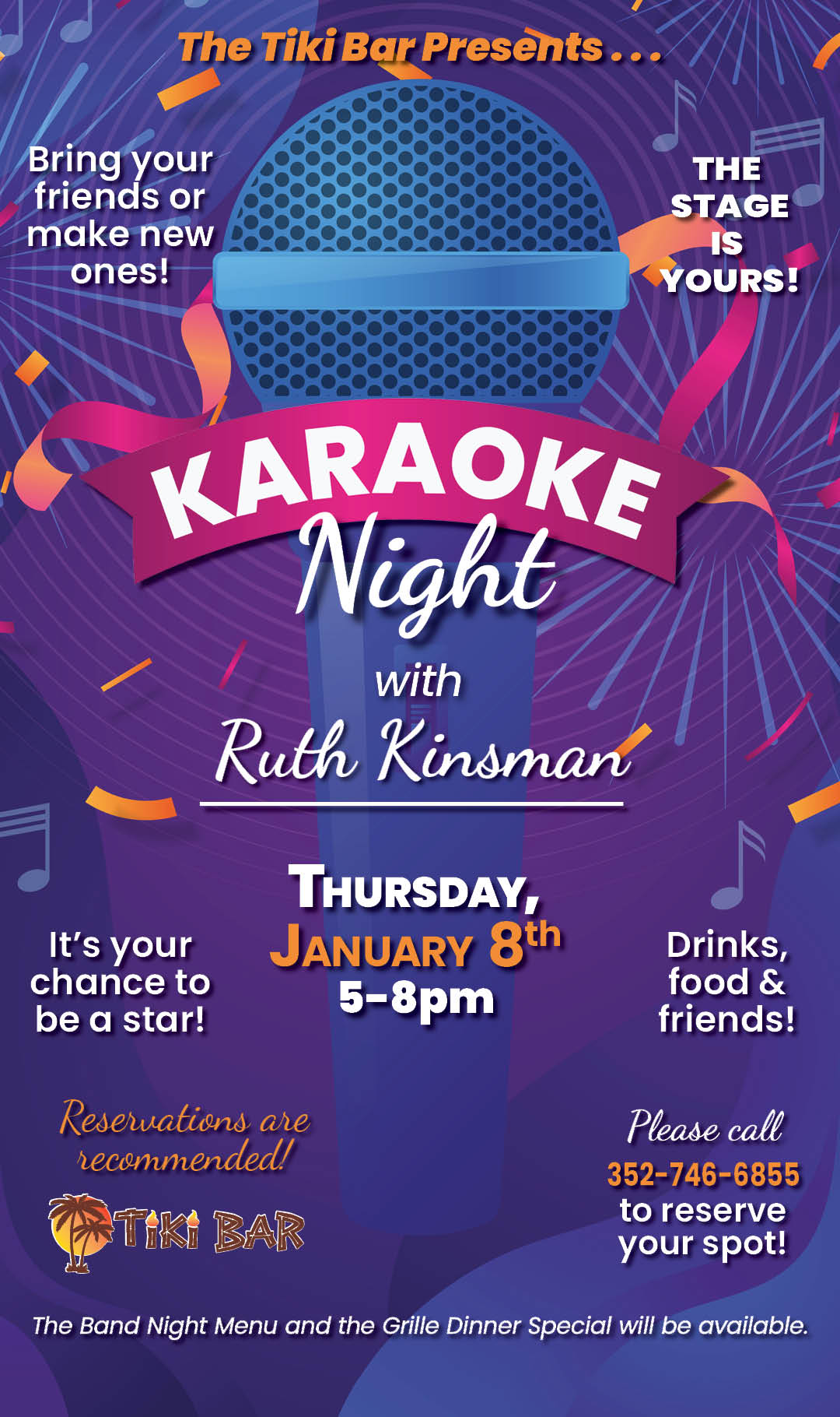 Karaoke Night Jan 2026 Kiosk