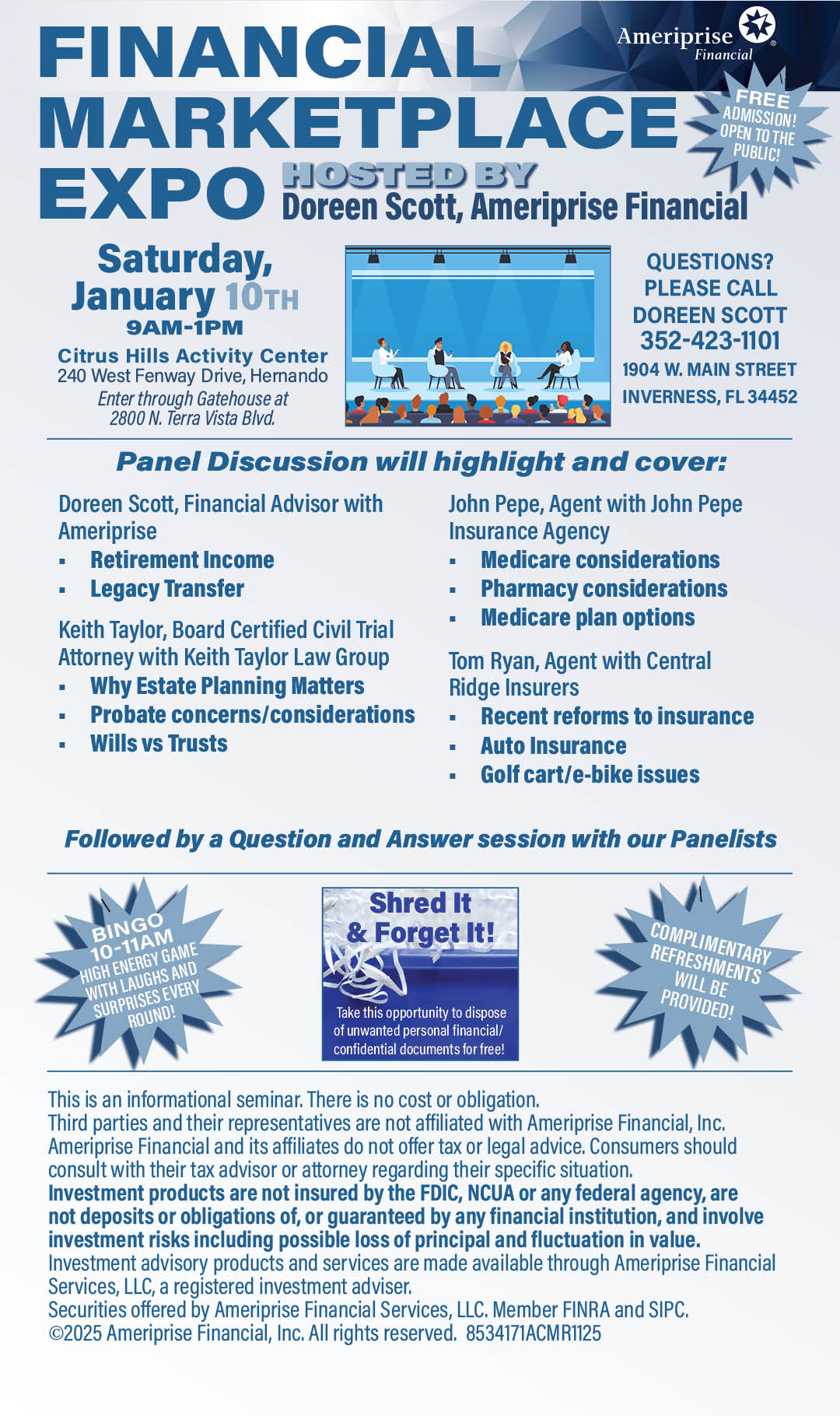 Ameriprise Financial Jan 2026 Kiosk