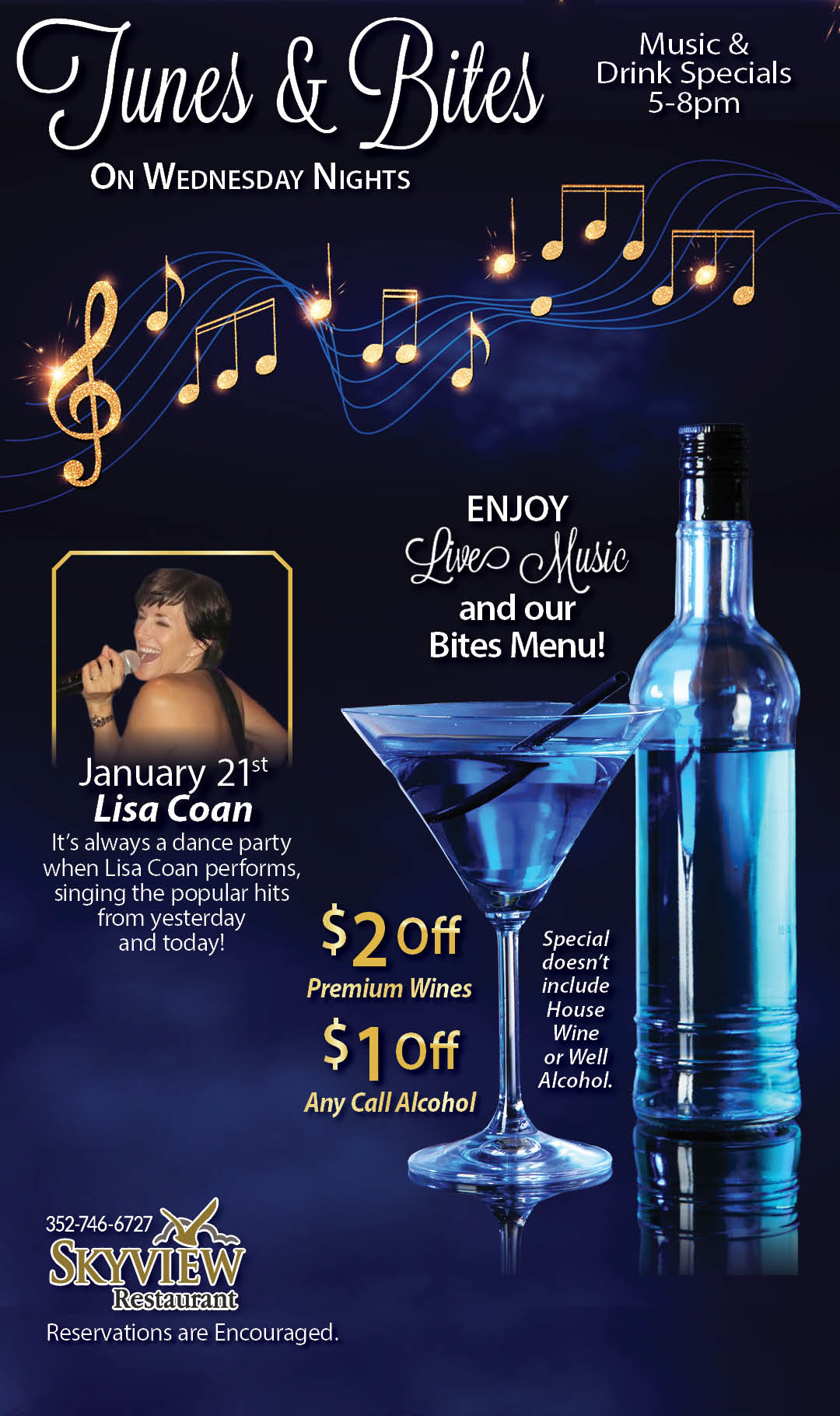 Tunes & Bites Lisa Coan January 2026 Kiosk