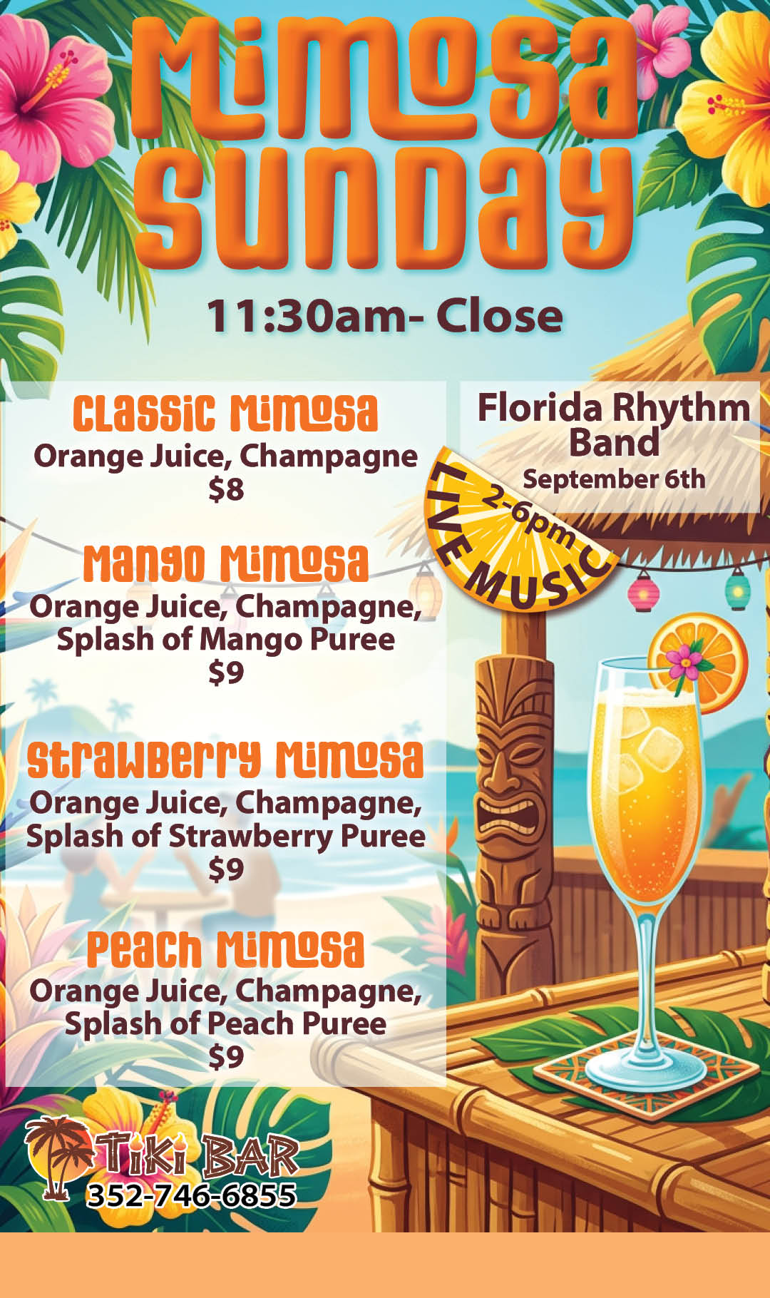Mimosa Sunday September Kiosk