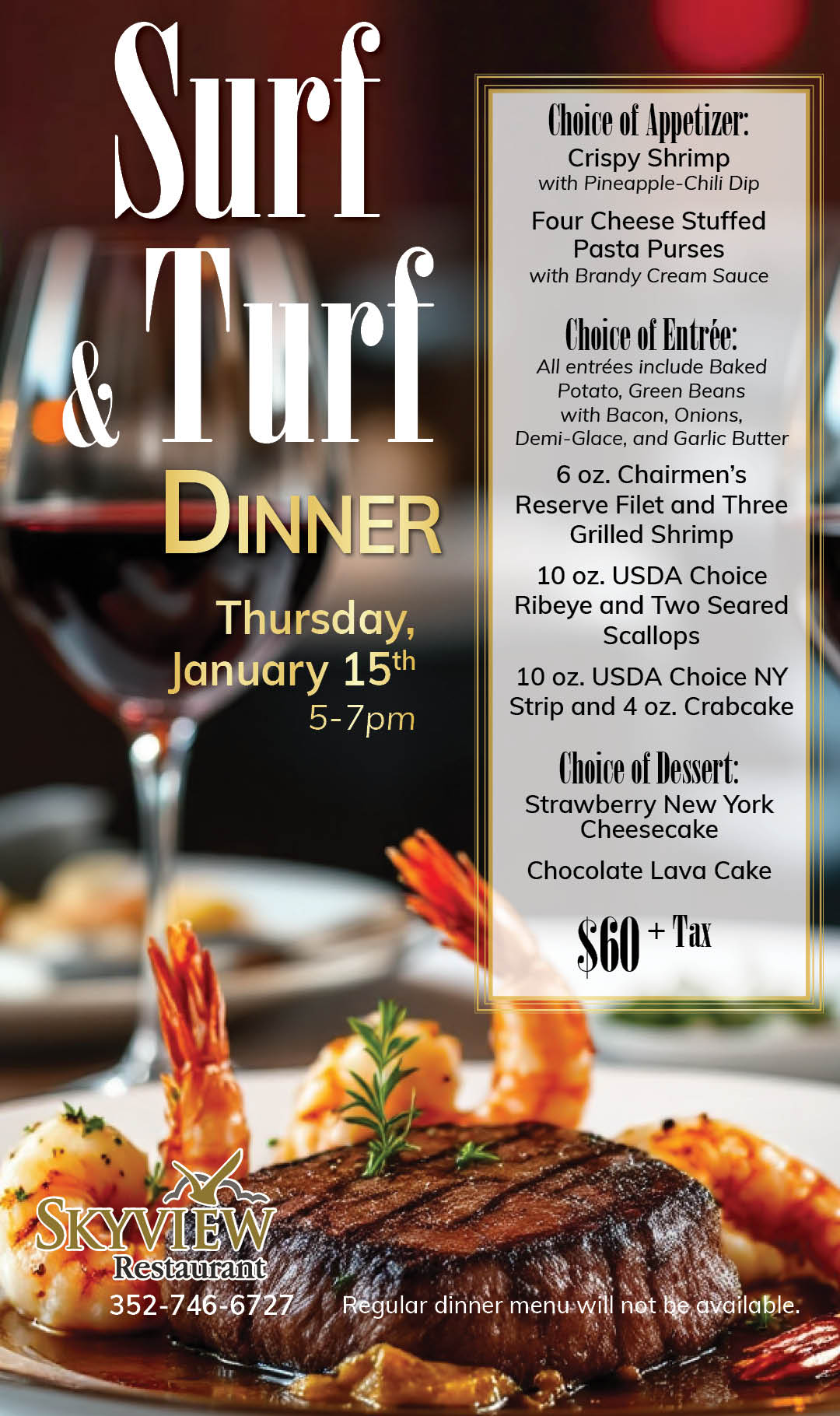 Surf & Turf Jan 2026 KIOSK