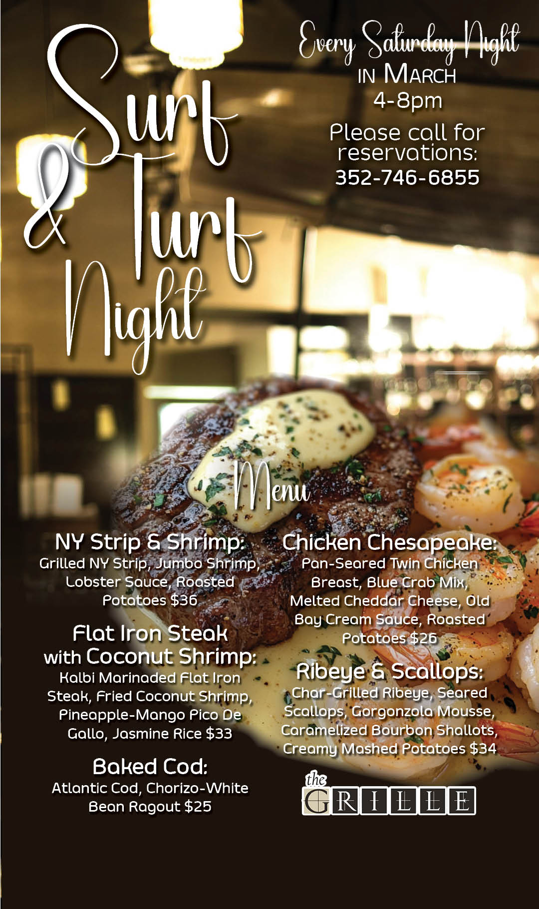 Surf & Turf March 2026 Kiosk