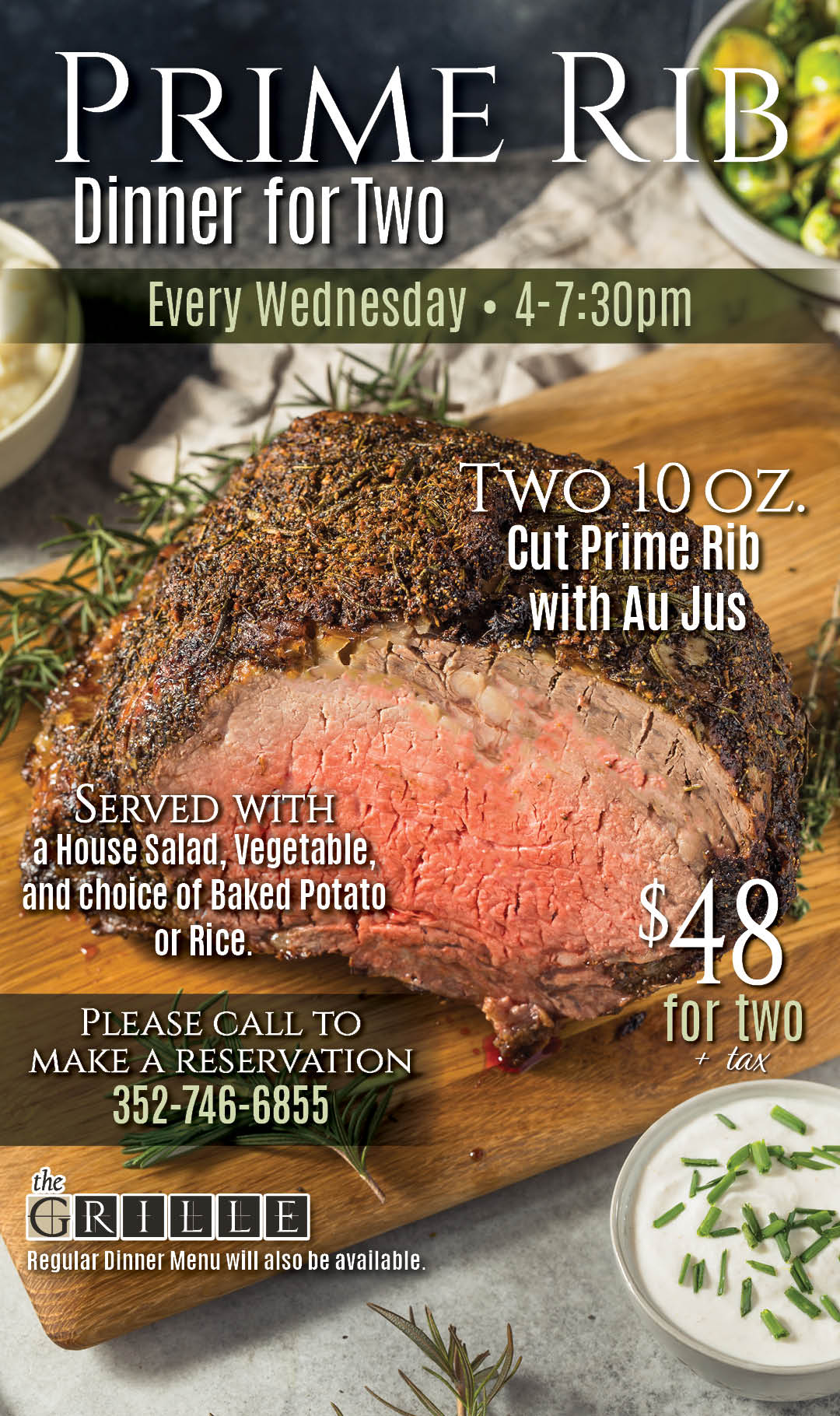 Prime Rib for 2 March 2026 KIOSK