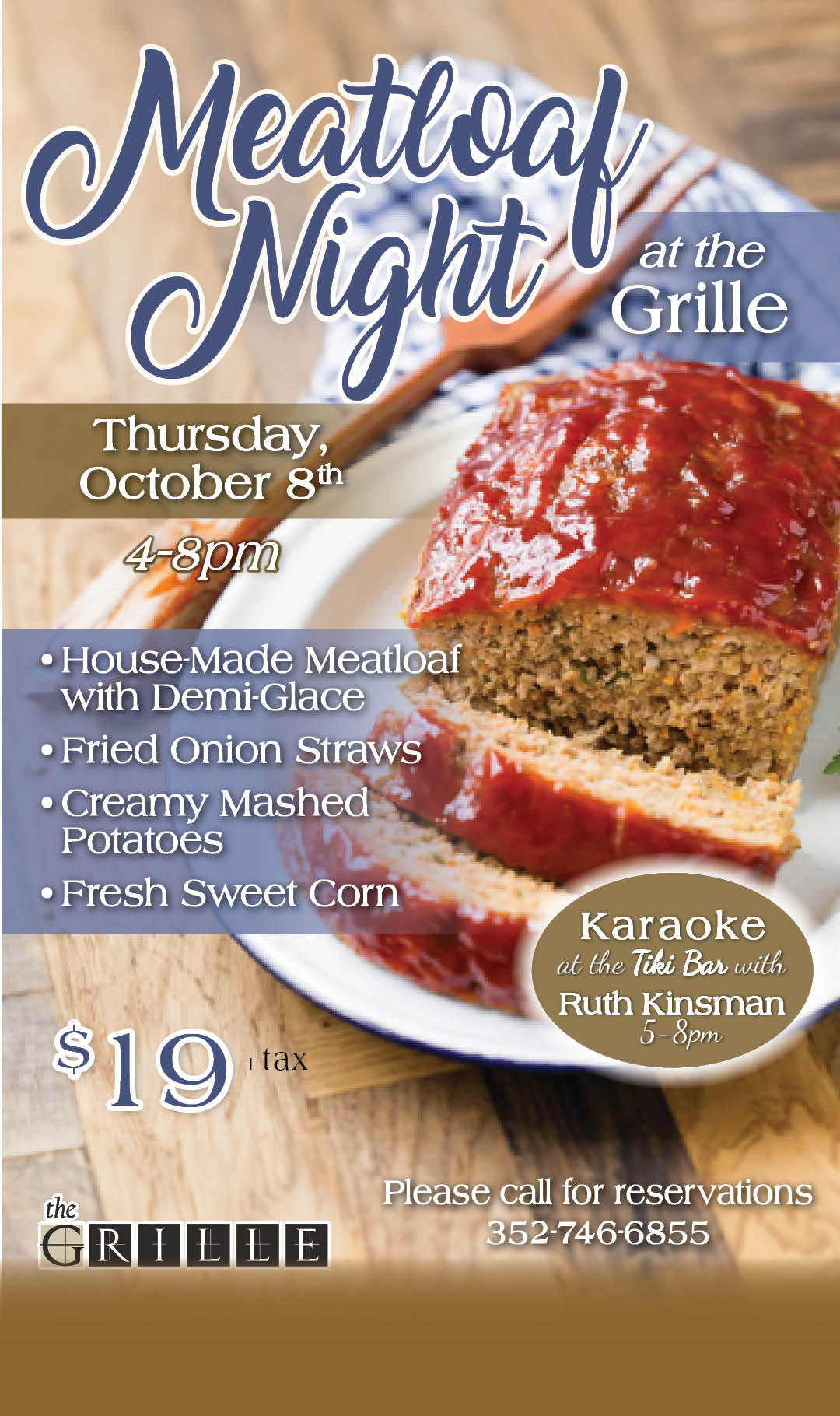 Oct 8 Meatloaf Night 2026 kiosk