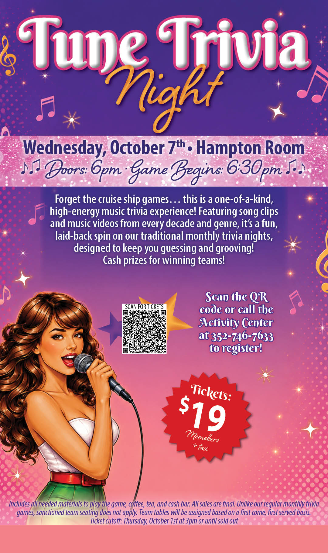 Tune Trivia Night October Kiosk