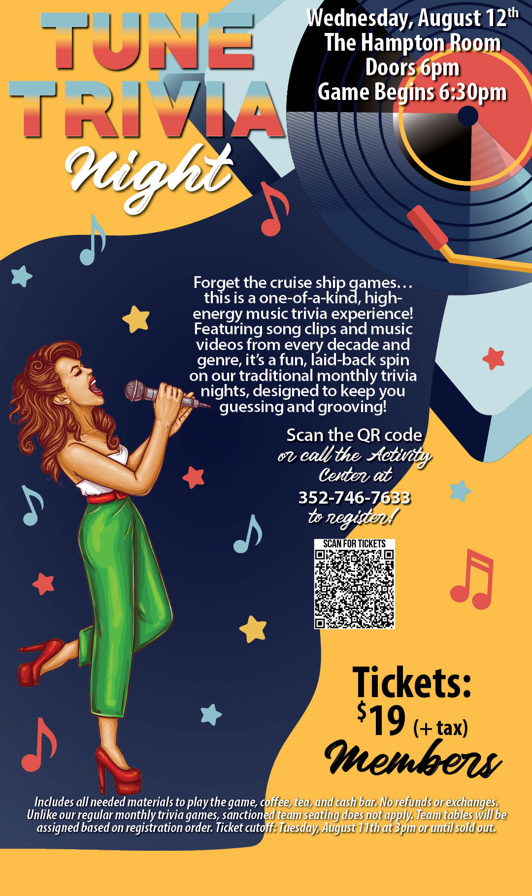 Tunes Trivia August Kiosk