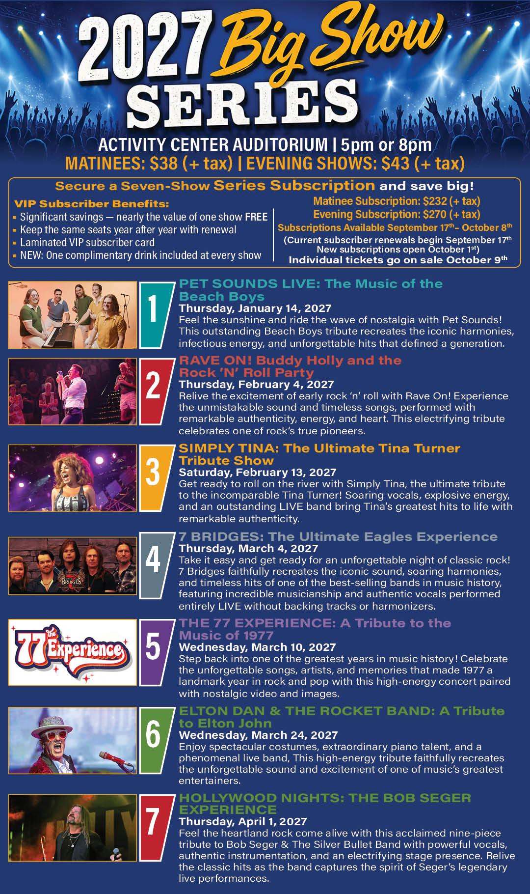 Big Show Series Main Ad 2027 Kiosk