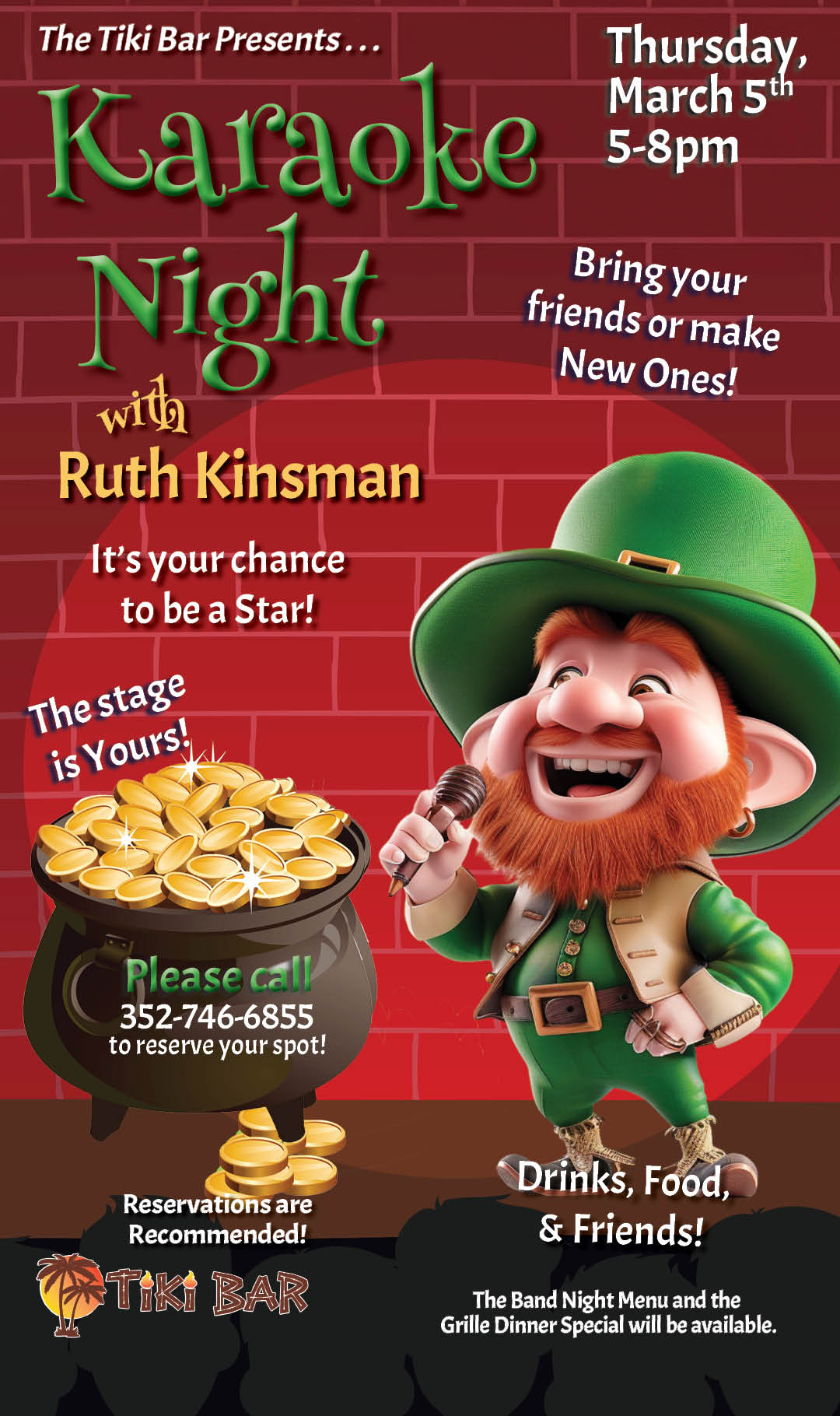 Karaoke Night March 2026 Kiosk