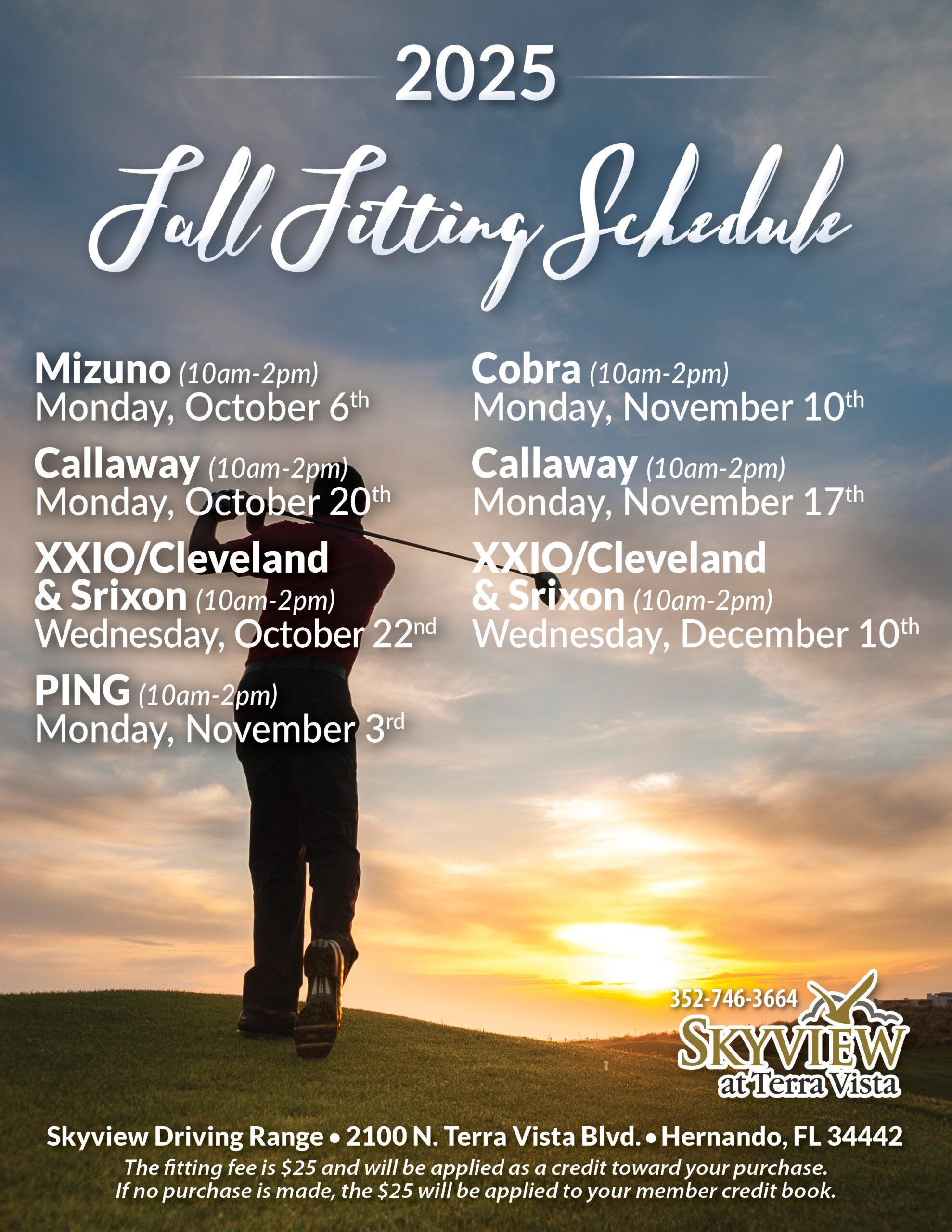 Fittings Sept-Dec 2025 Oct 6