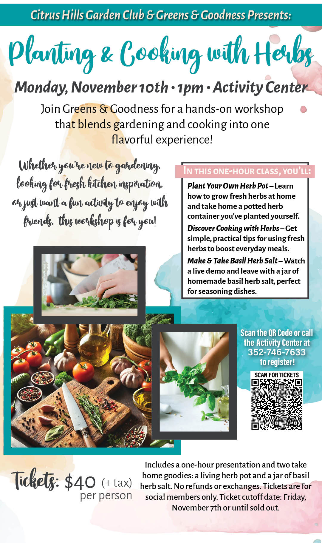 Cooking with Herbs Nov 2025 Kiosk