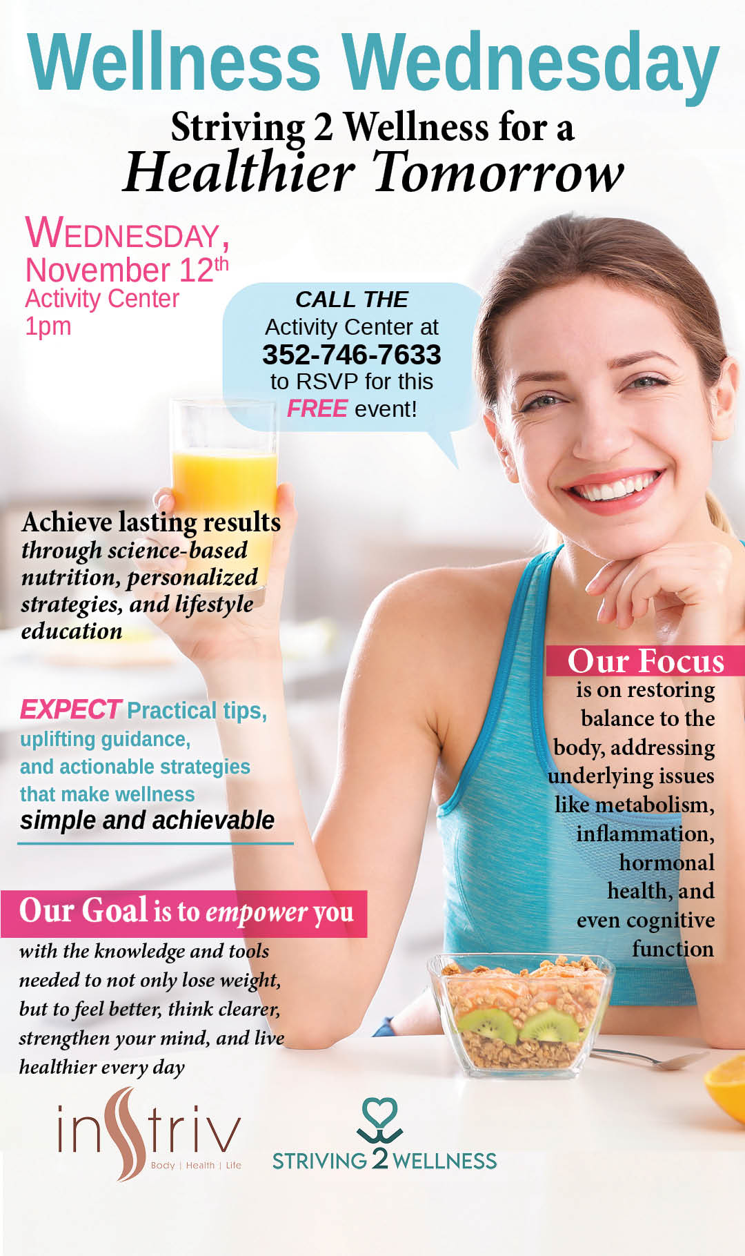 Instrive Wellness Wednesday Nov 2025 Kiosk