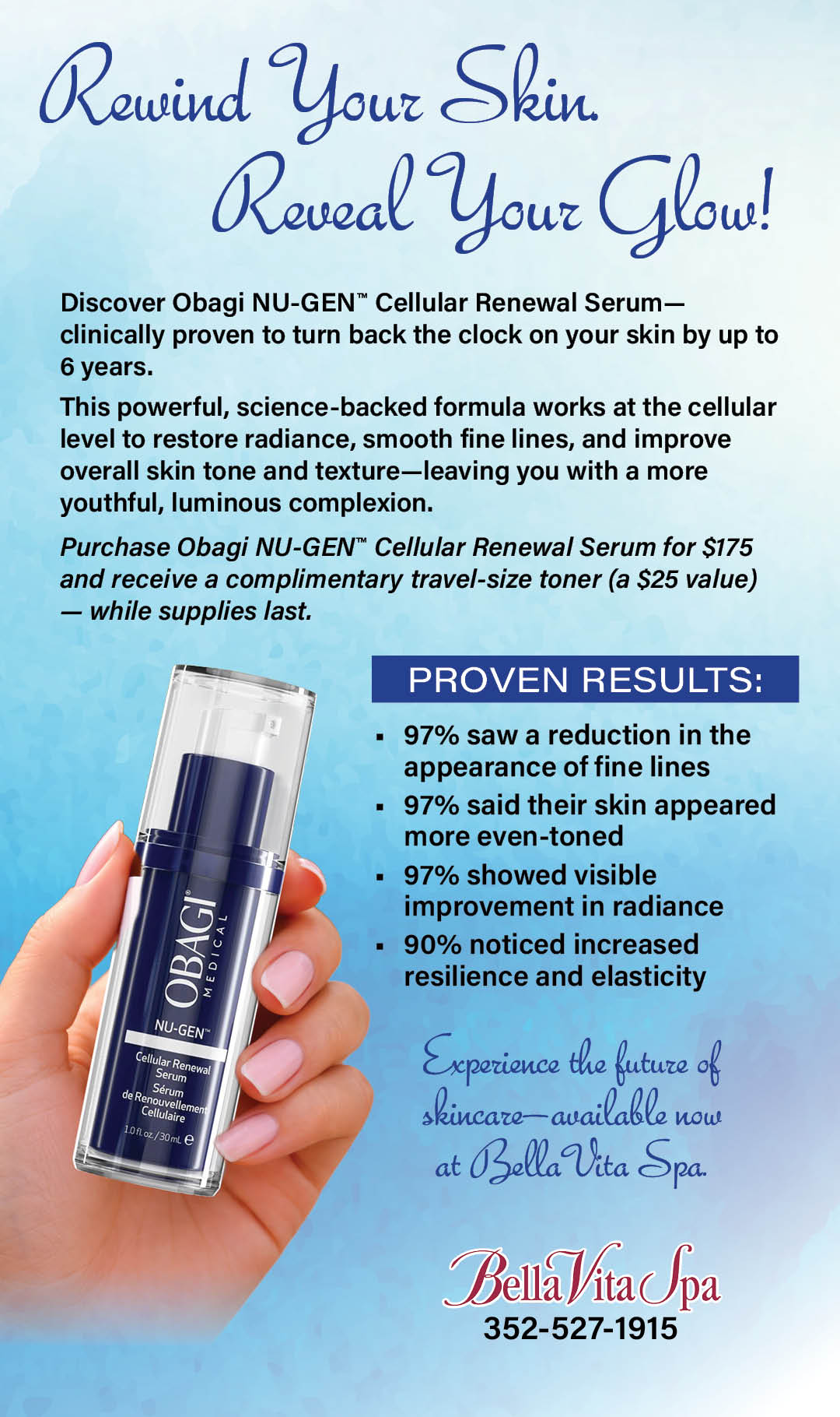 Obagi Nu-Gen March 2026 Kiosk