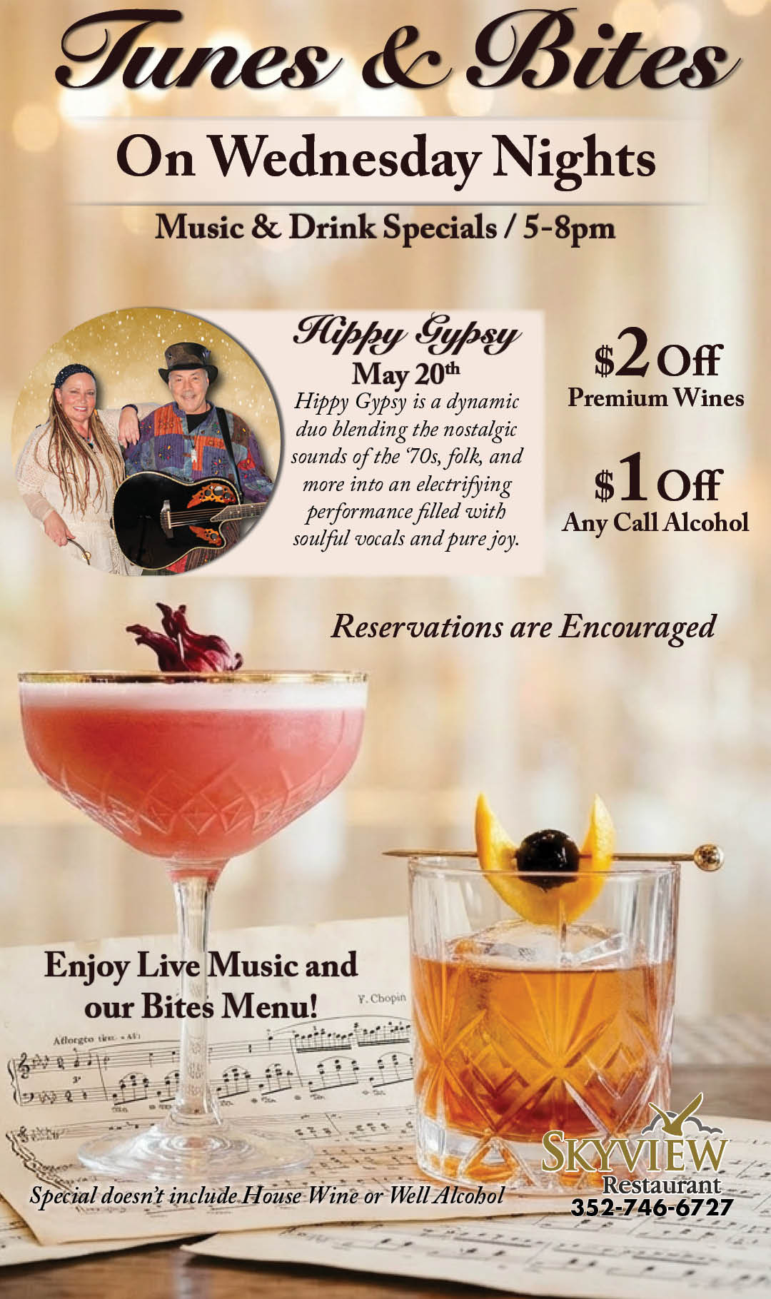 Tunes & Bites May 2026 Hippy Gypsy Kiosk