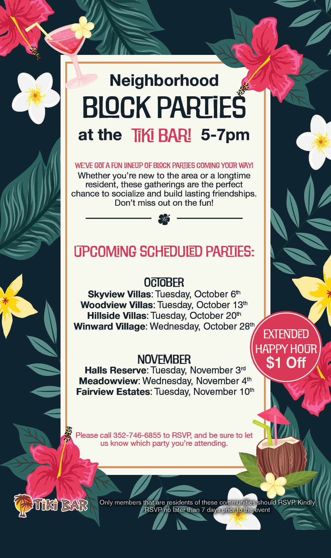 Block PArties Oct-Nov
