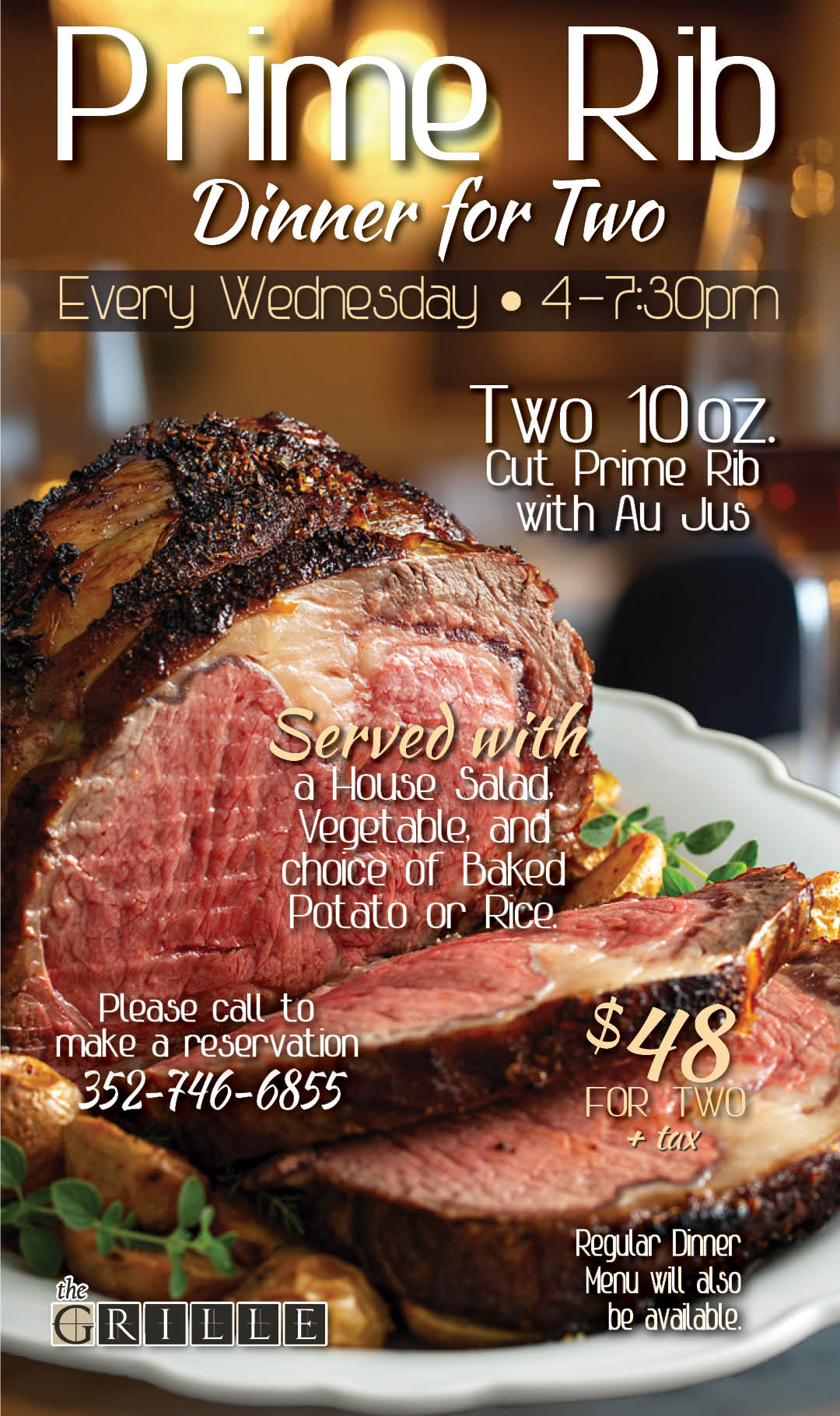 Prime Rib for 2 Sept 2025 Kiosk