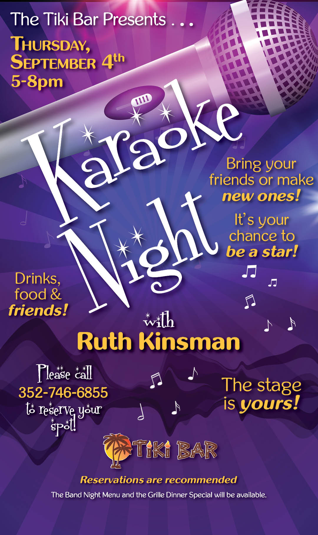 Karaoke Night September 2025 Kiosk
