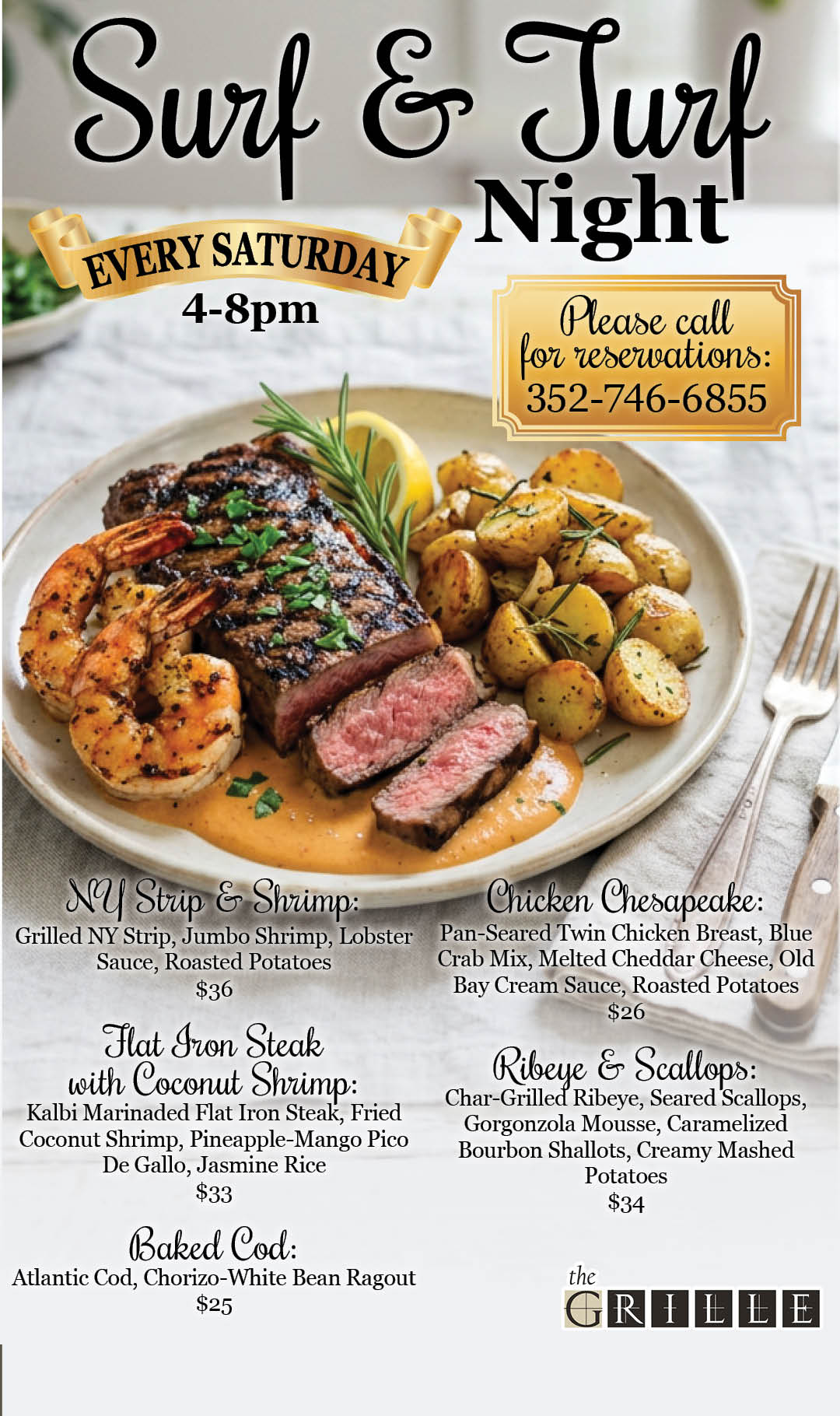 Surf & turf August Kiosk