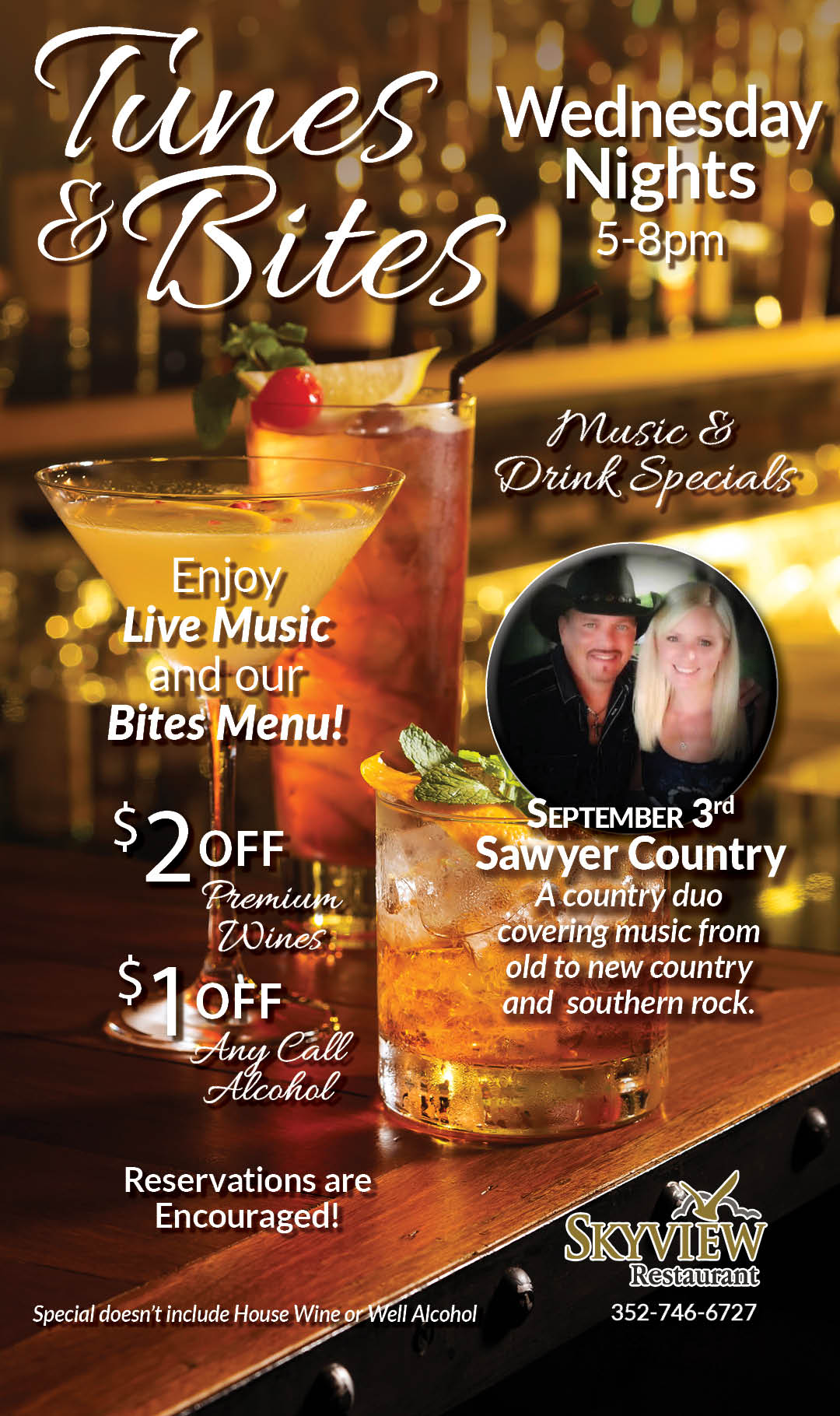 Tunes & Bites Sawyer Country Sept 2025 Kiosk