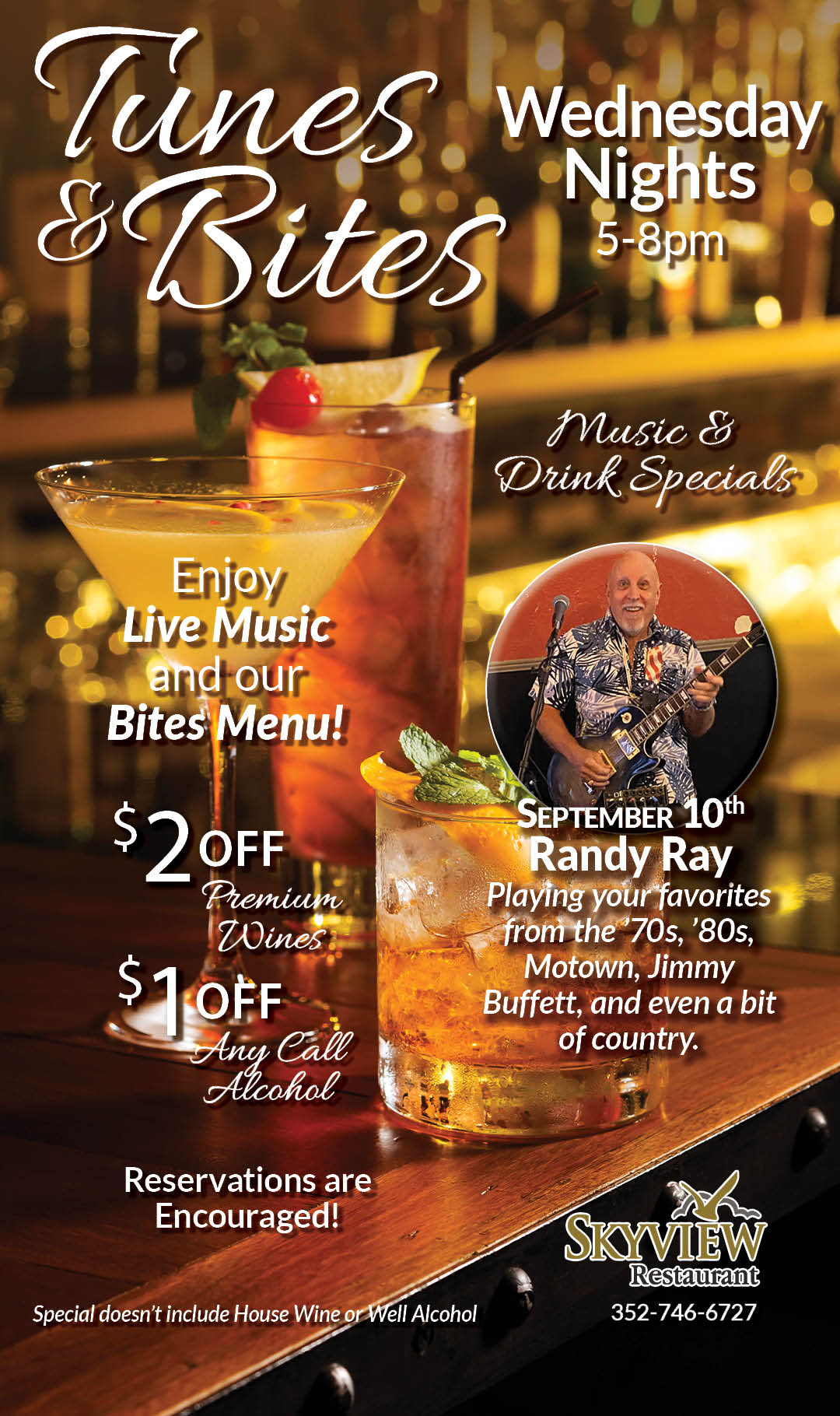 Tunes & Bites Randy Ray Sept 2025 Kiosk