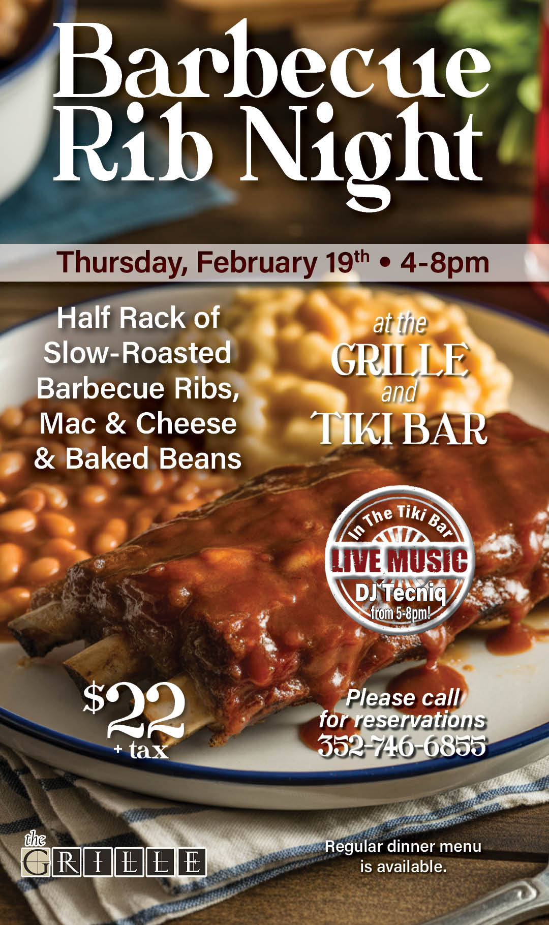 BBQ Rib Night Feb 2026 Kiosk