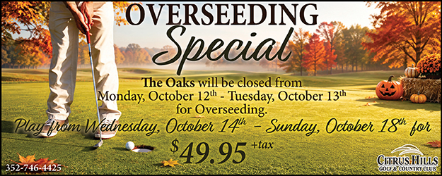 Oaks Overseeding Special eB Oaks Overseeding Special eB